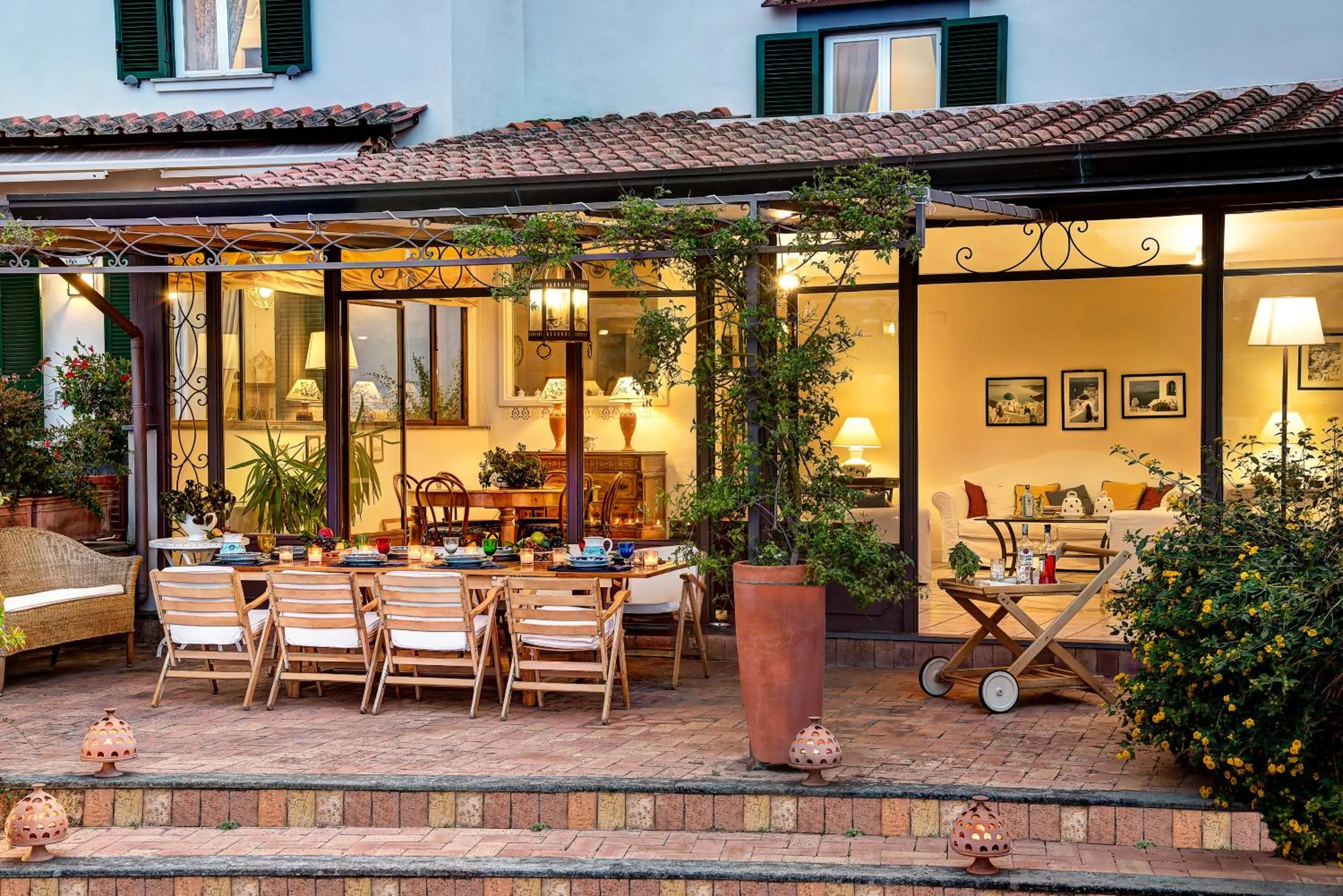 Patio in Country Lemonvilla
