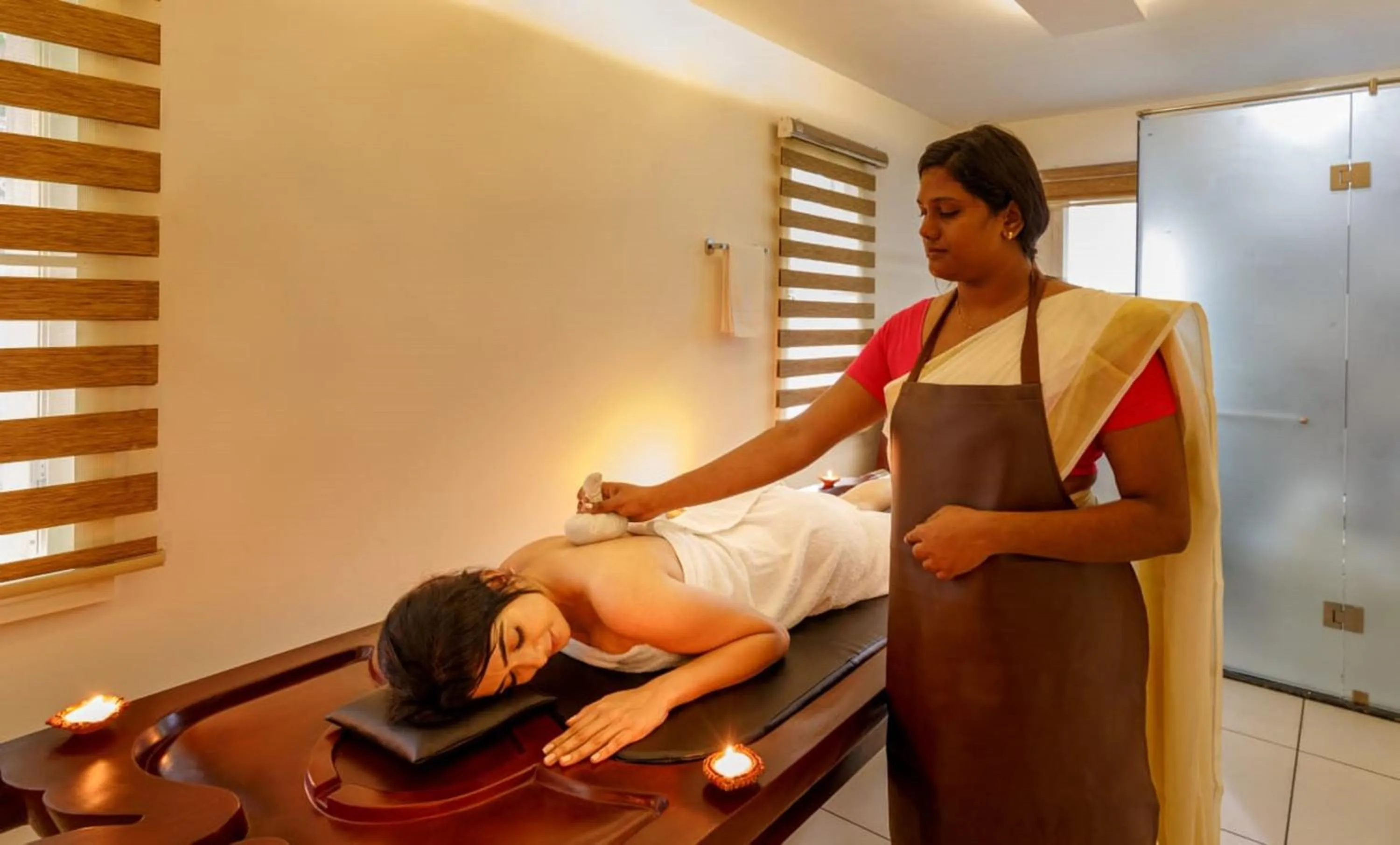 Massage in Lhasa Ayurveda and Wellness Resort - A BluSalzz Collection, Kochi, Kerala