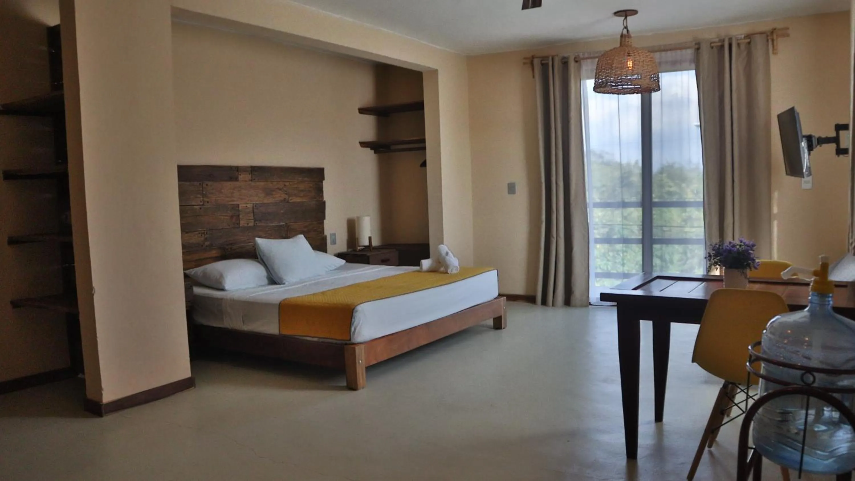 Bed in Hotel Sur Bacalar