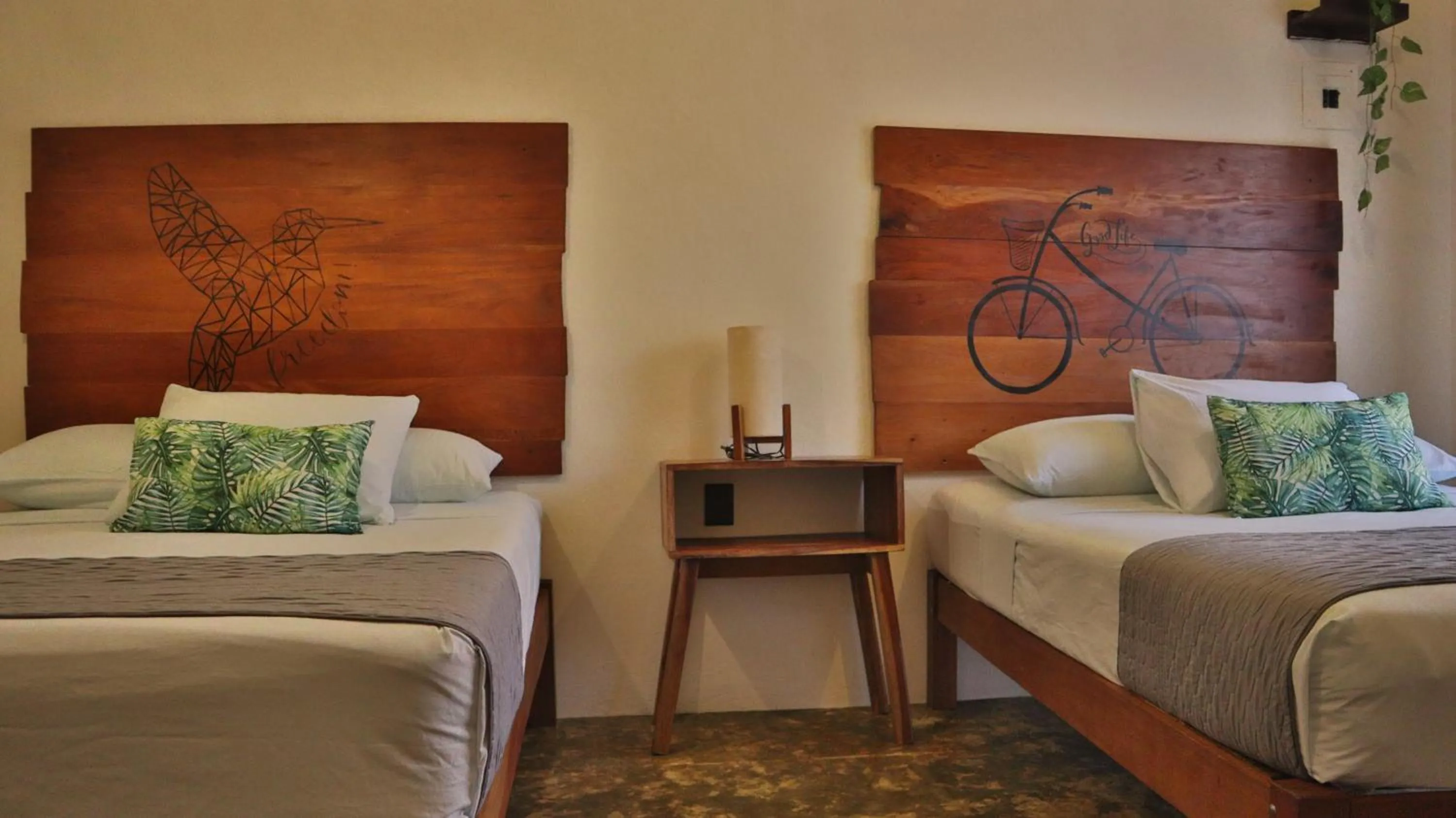 Bed in Hotel Sur Bacalar