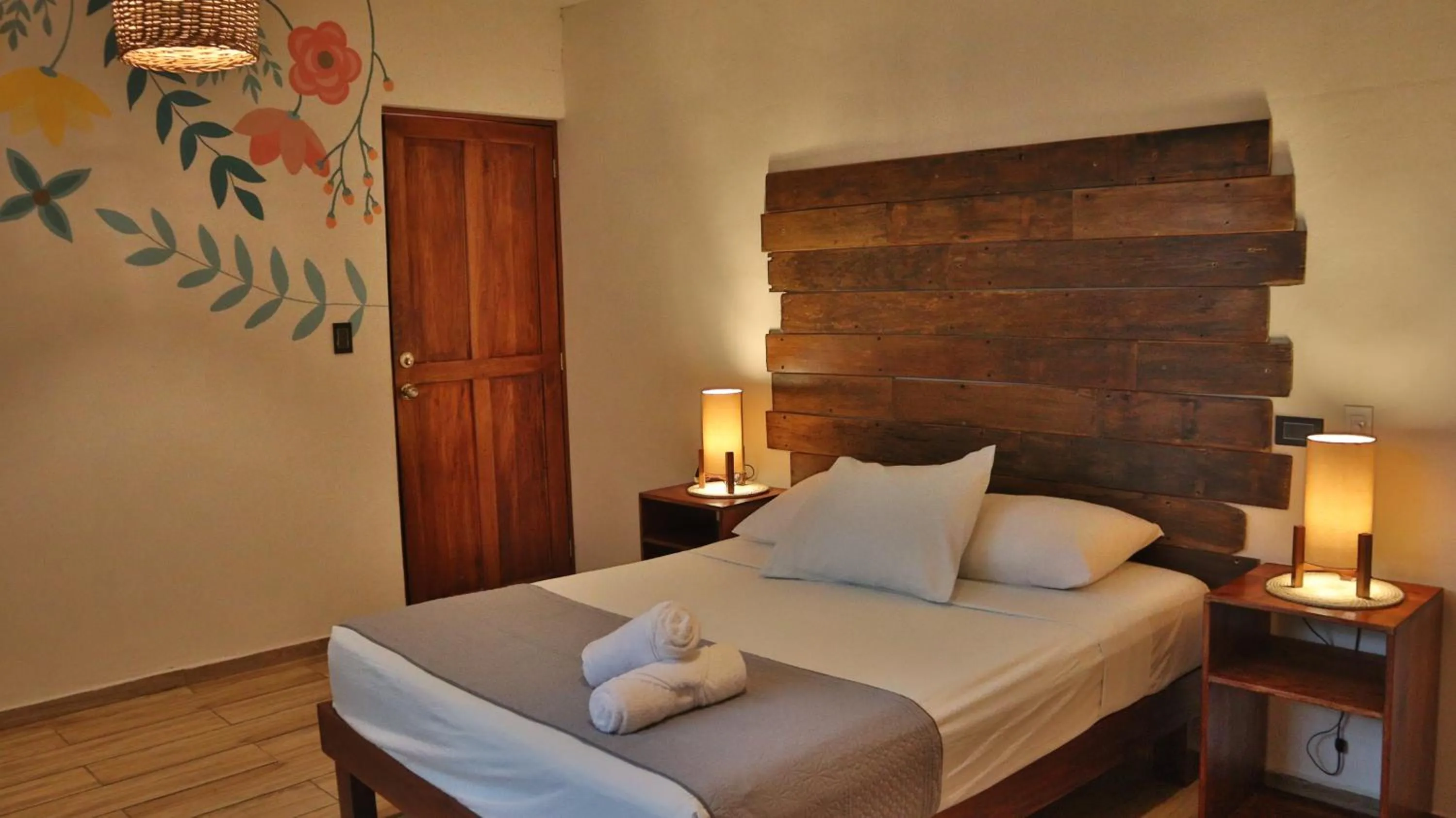 Bed in Hotel Sur Bacalar