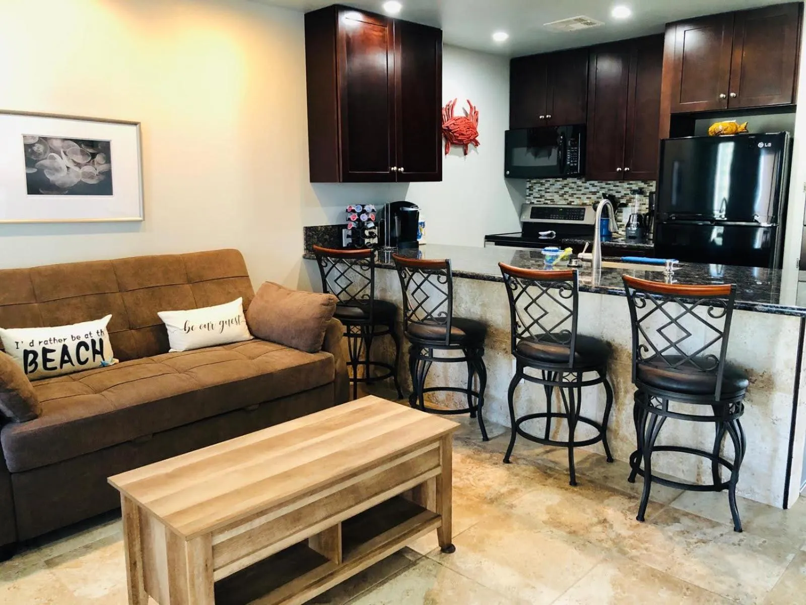 Living room in Gulf View, Flip Flop Oasis GVR06432