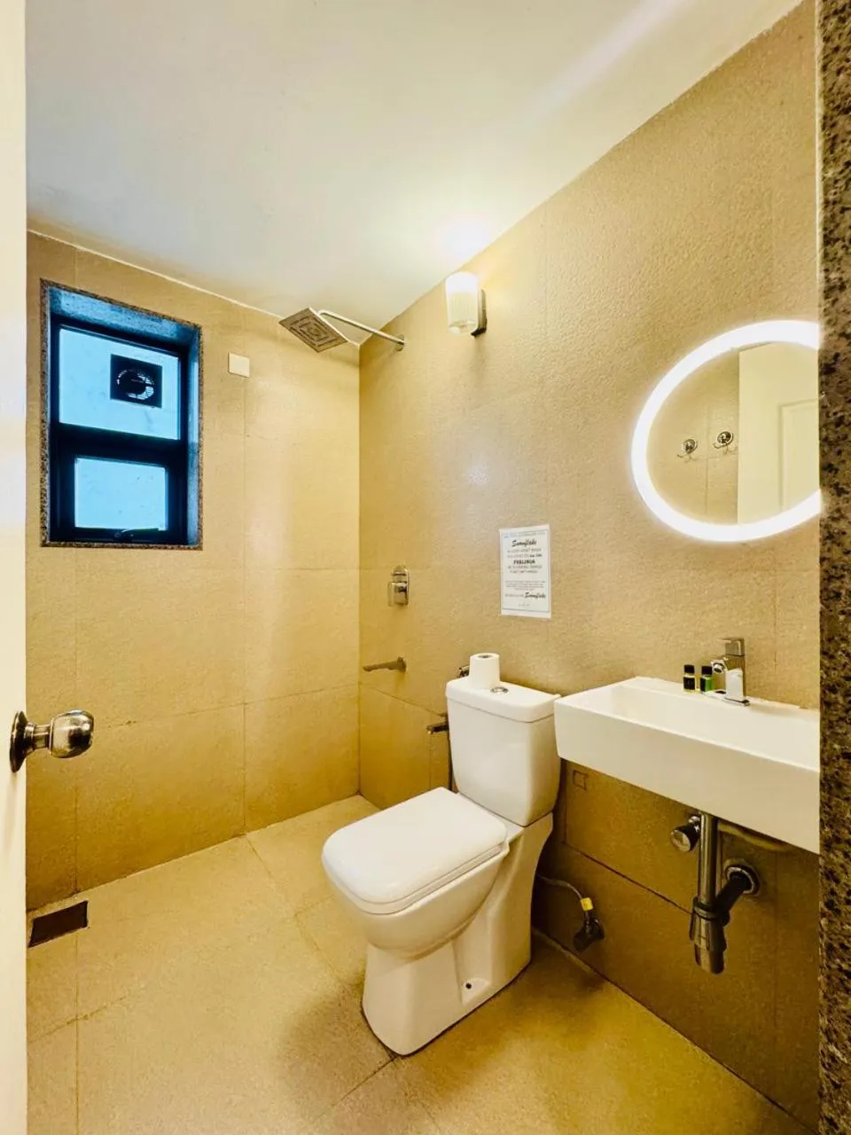 Bathroom in HALF Hotel, Calangute