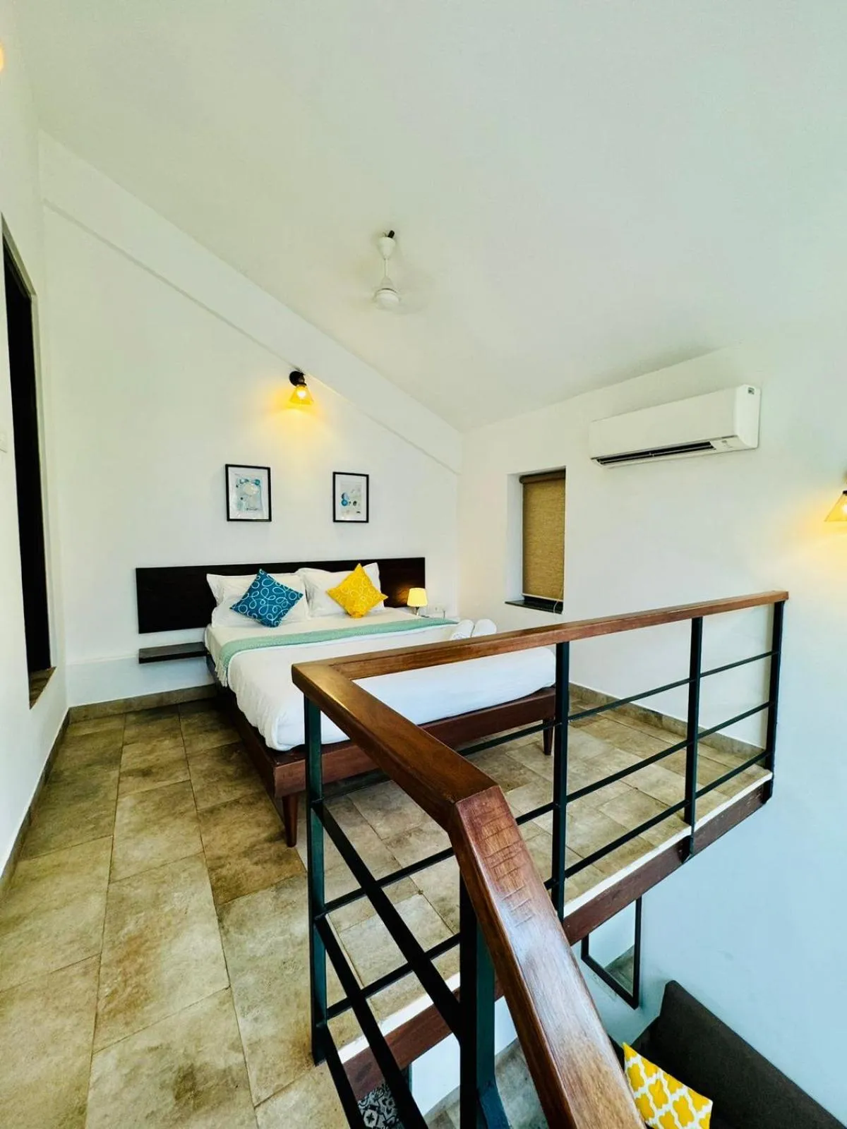 Bed in HALF Hotel, Calangute