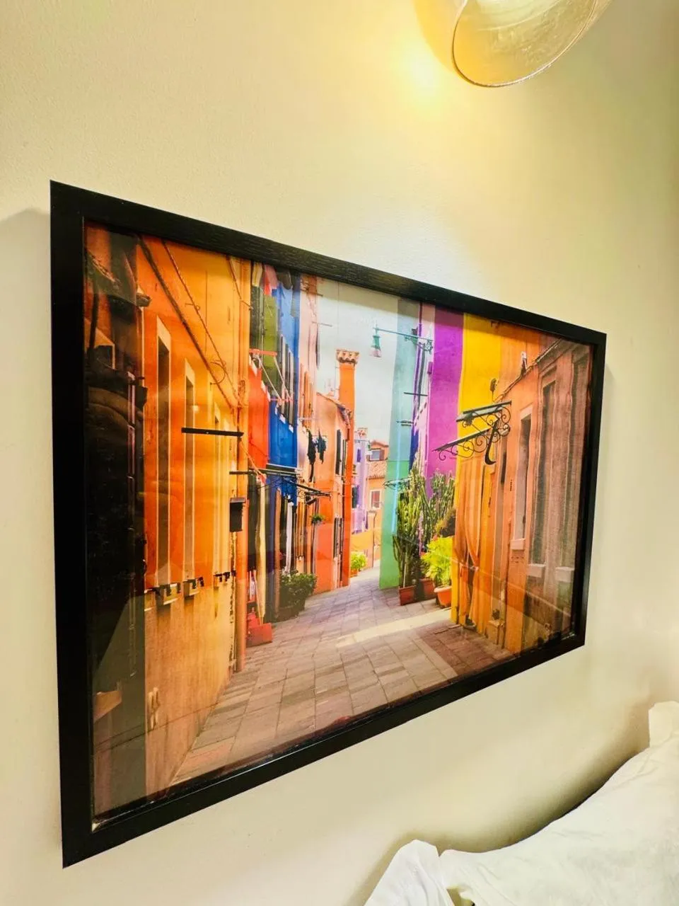 Decorative detail in HALF Hotel, Calangute