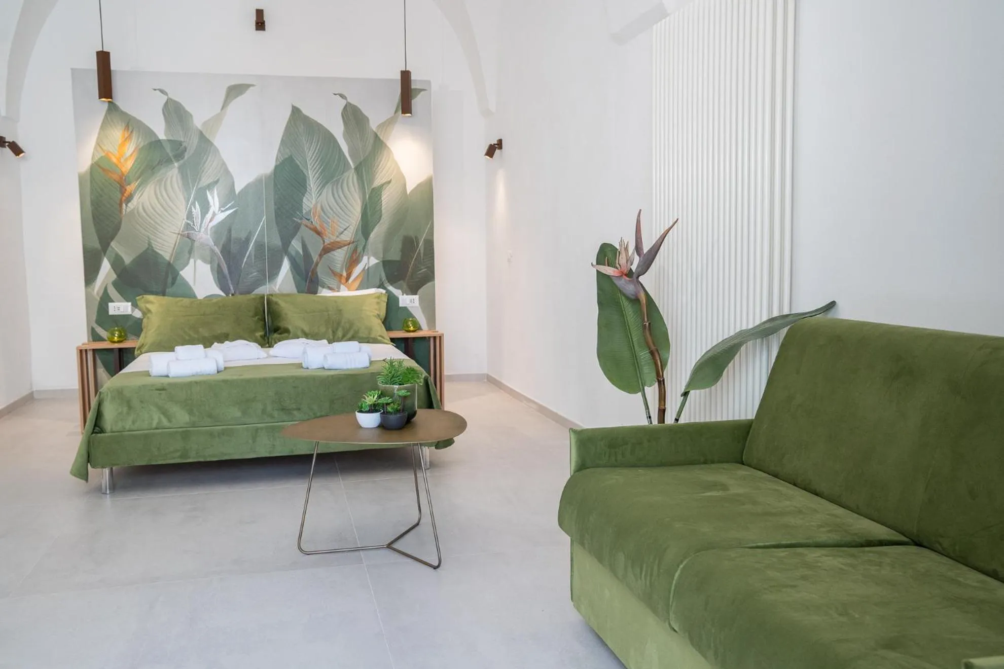 Photo of the whole room in La Bella Ostuni Suites