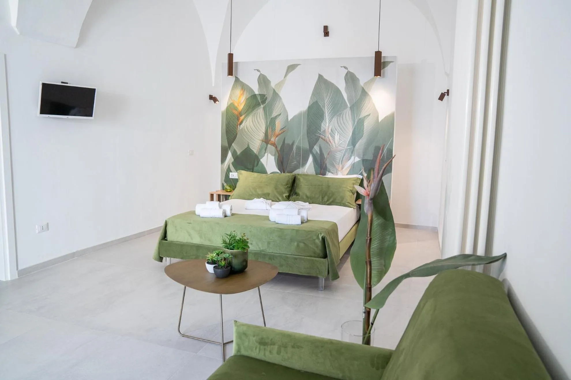 Photo of the whole room in La Bella Ostuni Suites