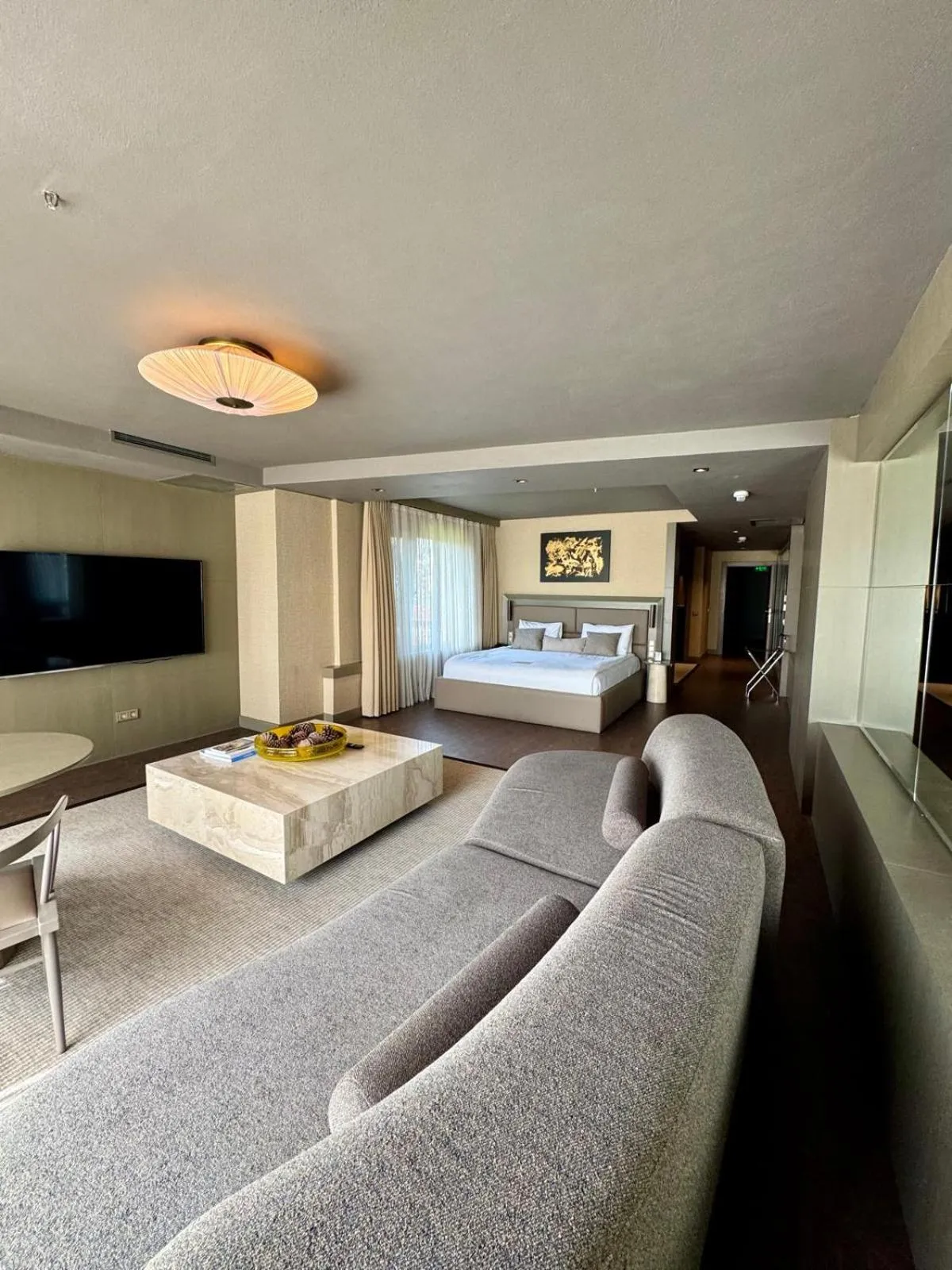 Photo of the whole room, Bed in Root Karaköy