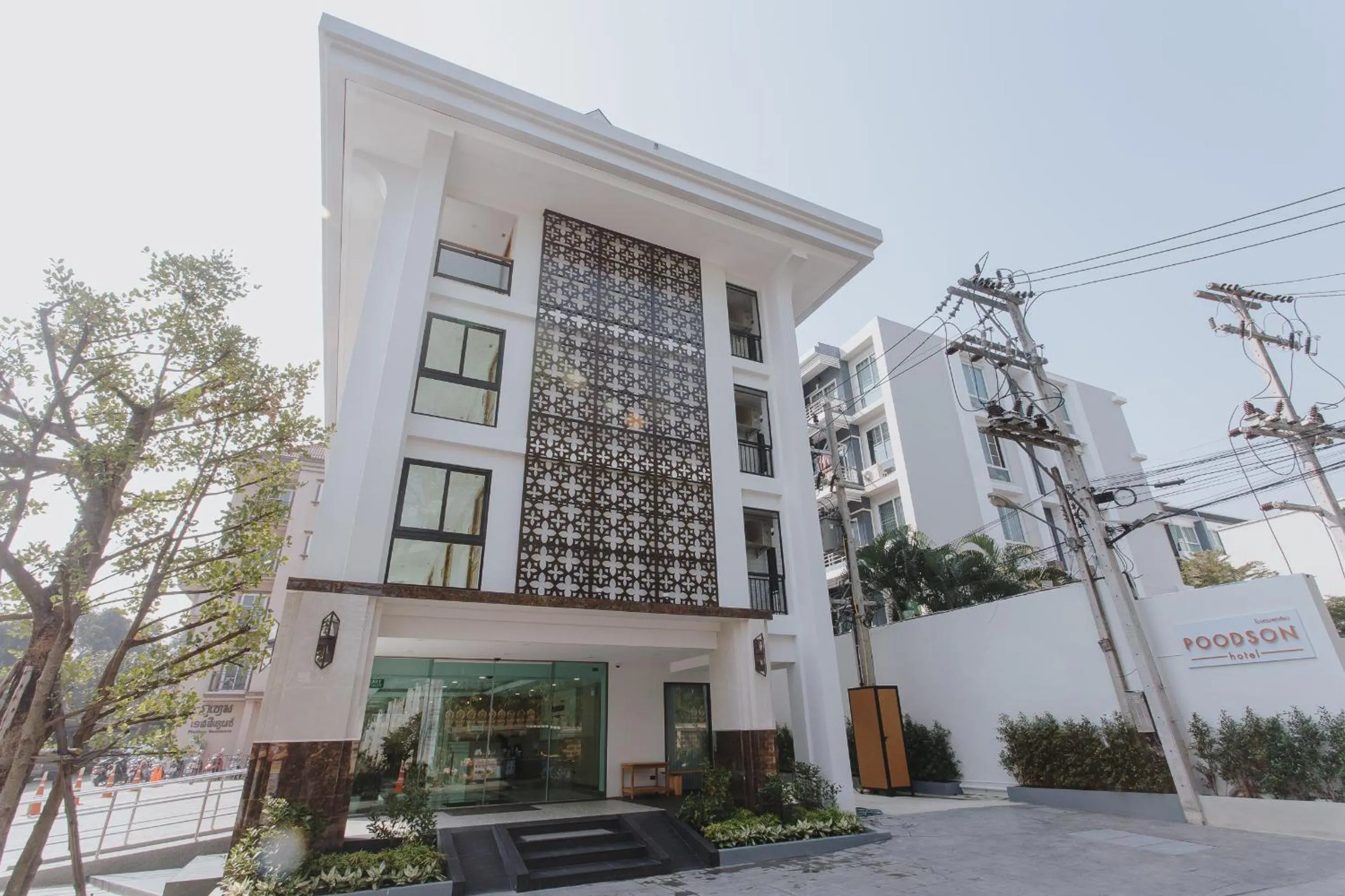 Property building in Poodson Hotel Chiangmai