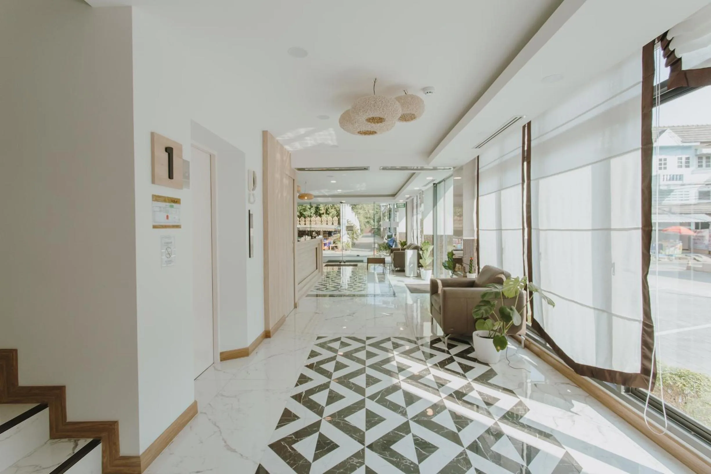 Lobby or reception in Poodson Hotel Chiangmai