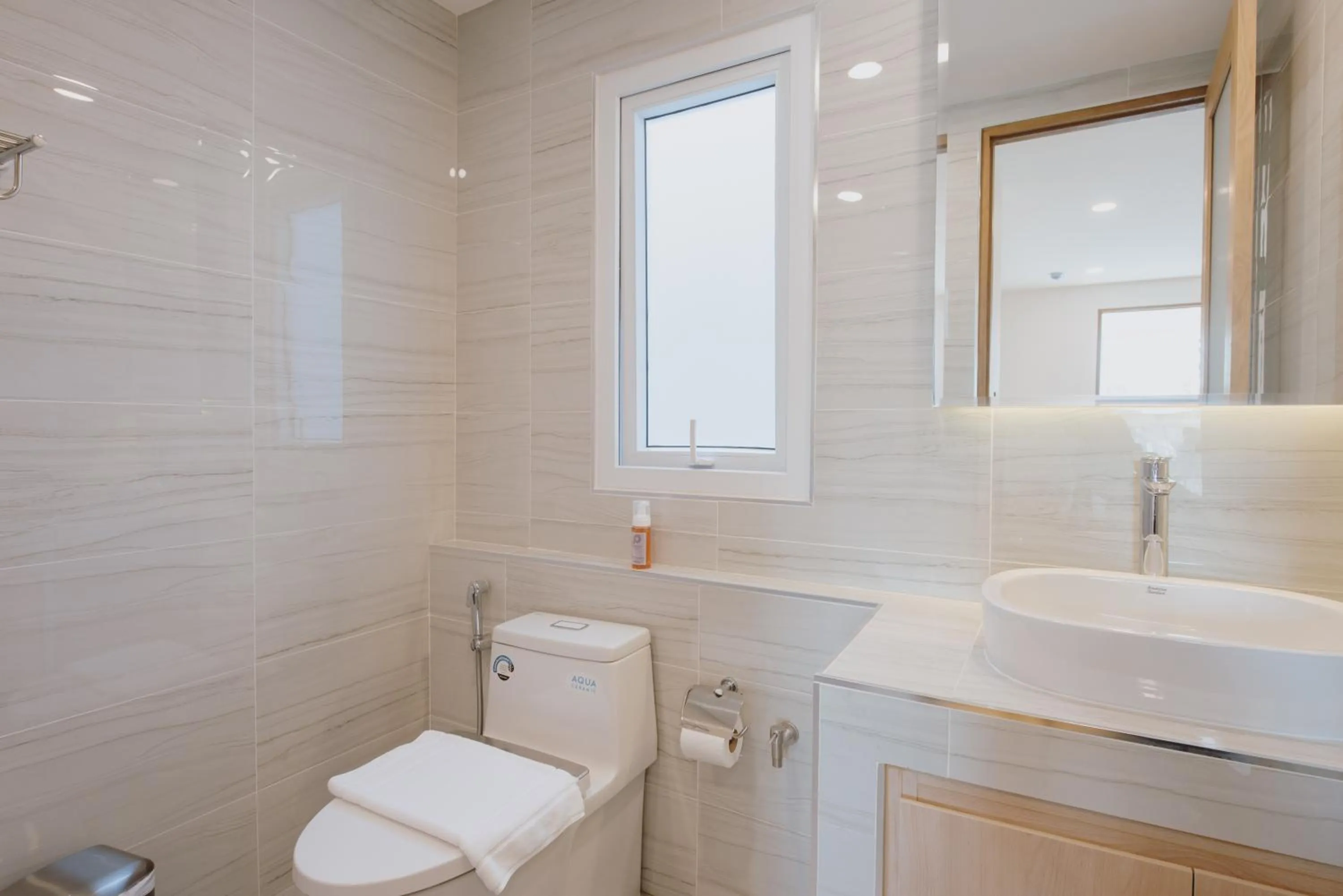 Bathroom in Poodson Hotel Chiangmai