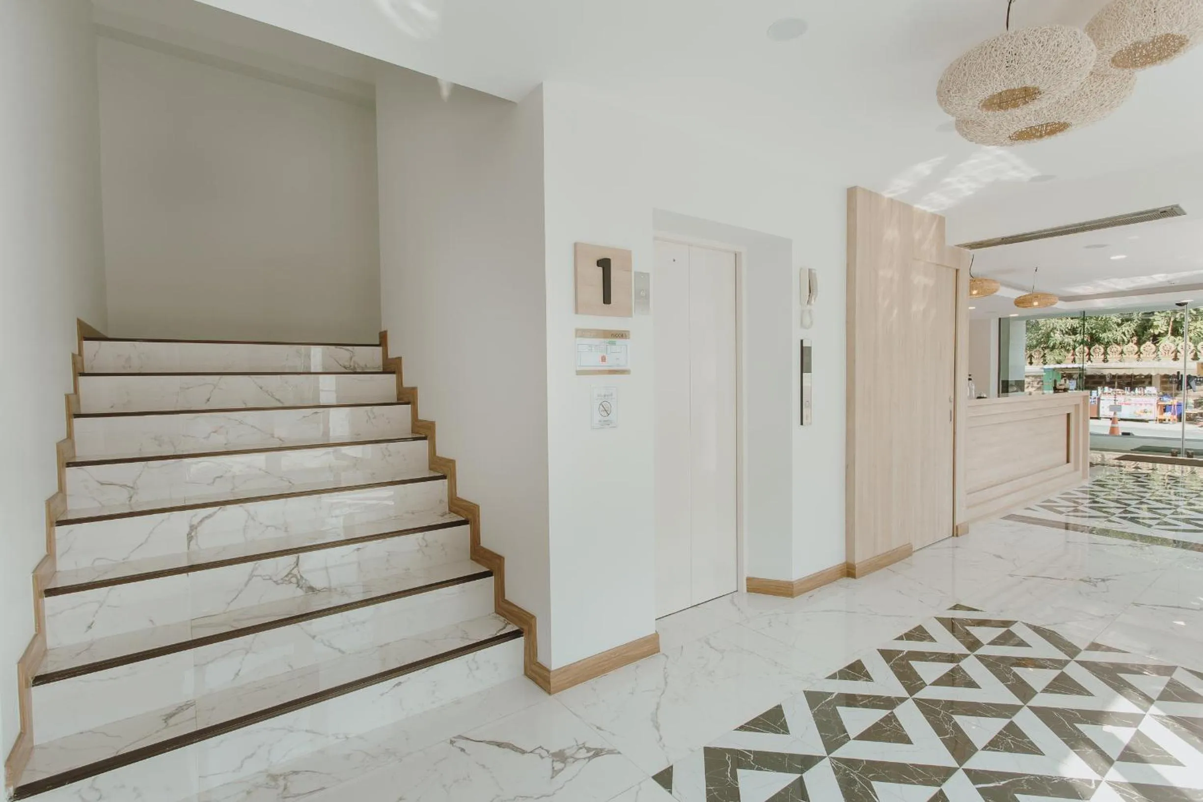 Lobby or reception in Poodson Hotel Chiangmai