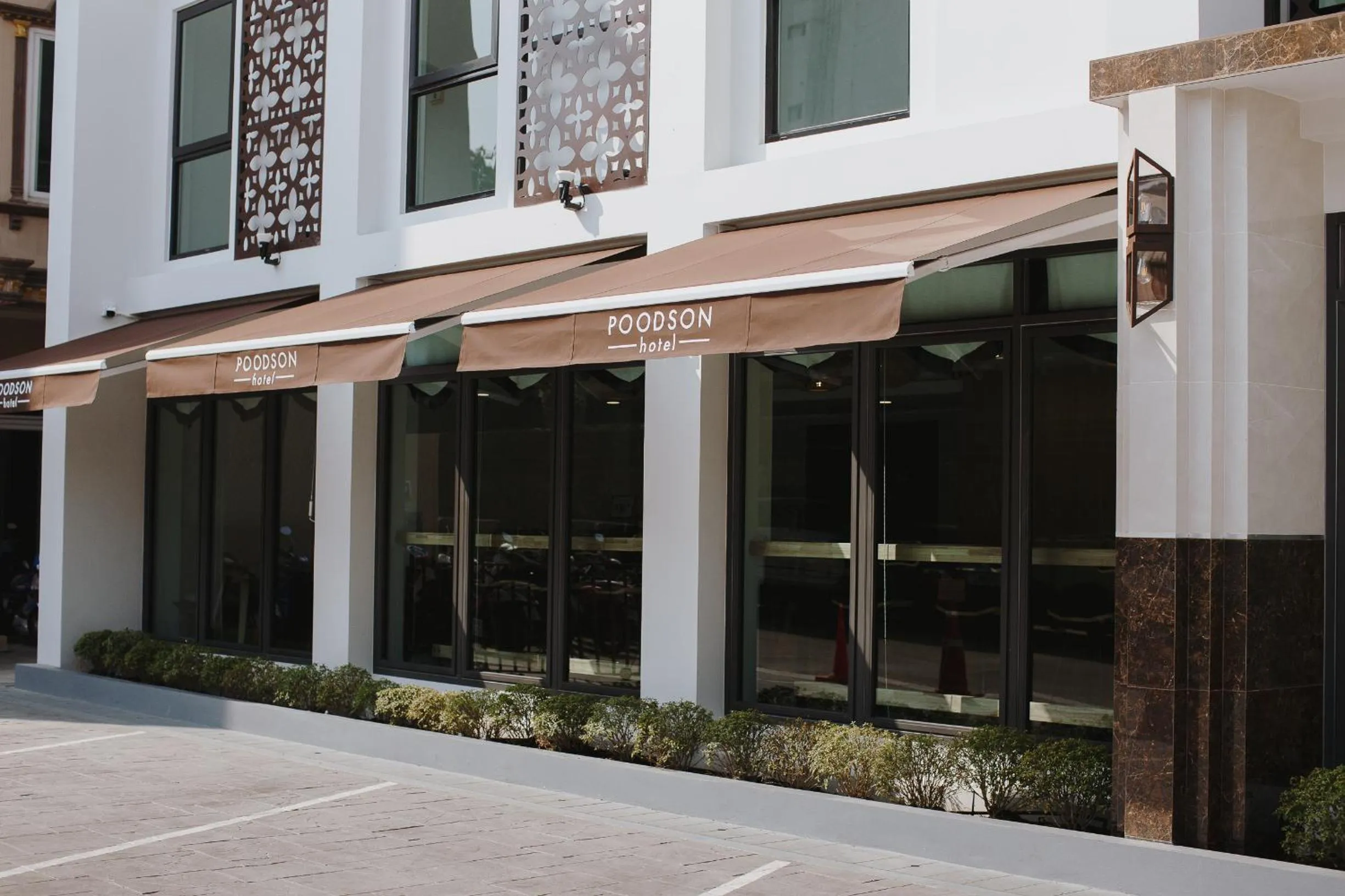 Property building in Poodson Hotel Chiangmai