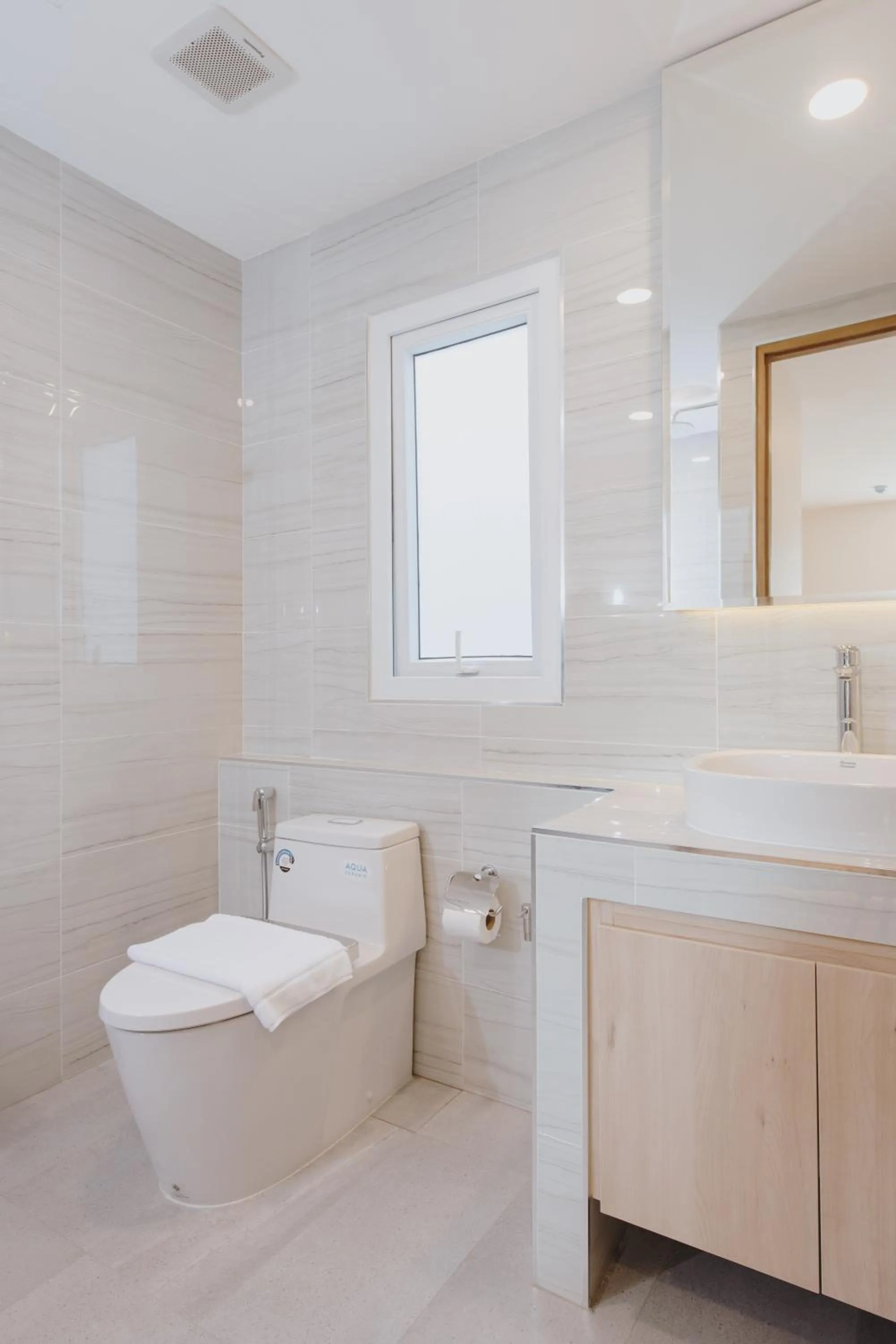 Bathroom in Poodson Hotel Chiangmai