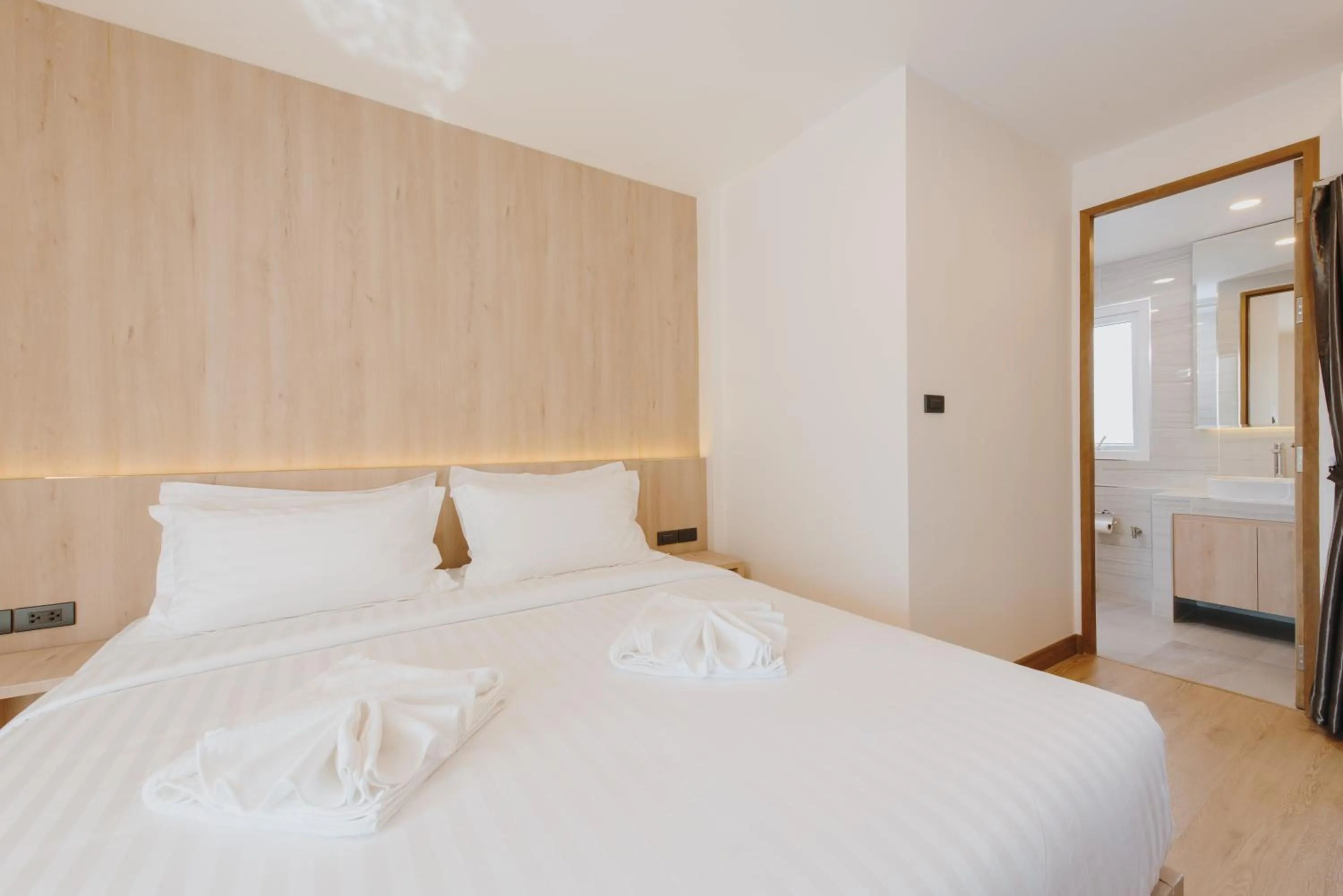 Bedroom, Bed in Poodson Hotel Chiangmai