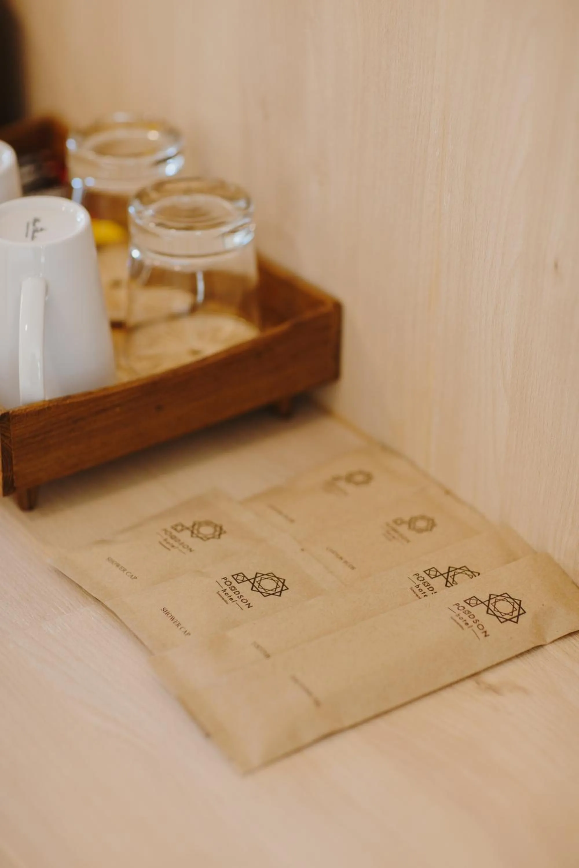 Bathroom, Bed in Poodson Hotel Chiangmai