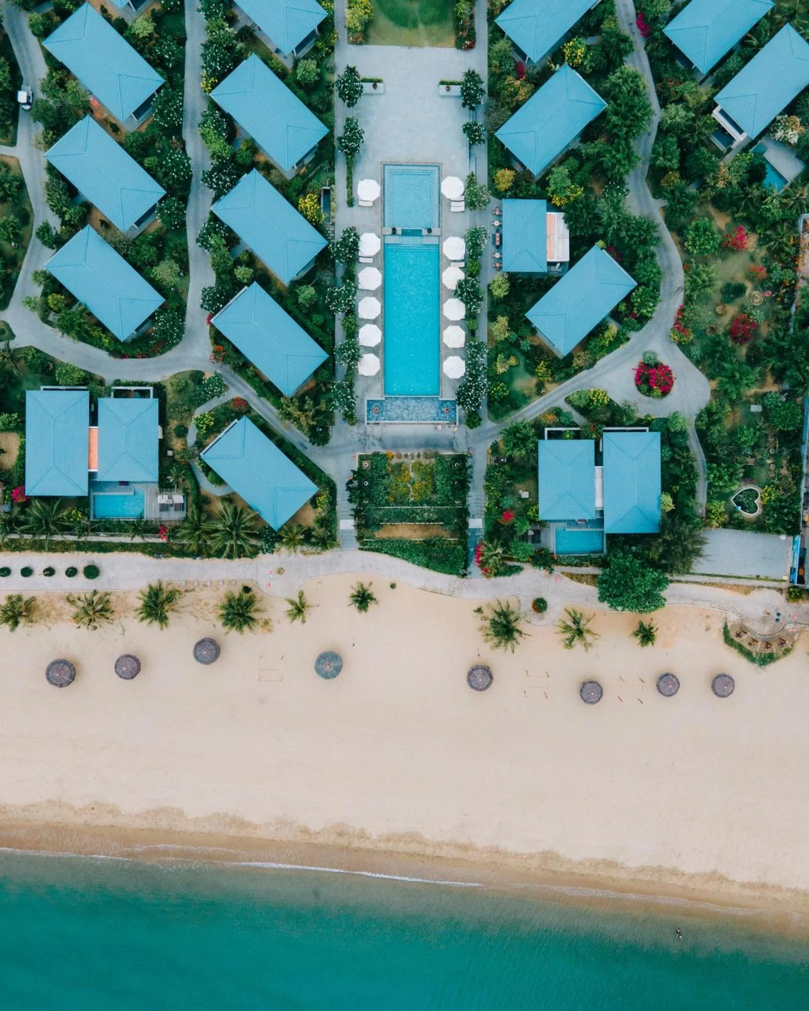 Bird's eye view in Hoan My Resort - Ninh Chu