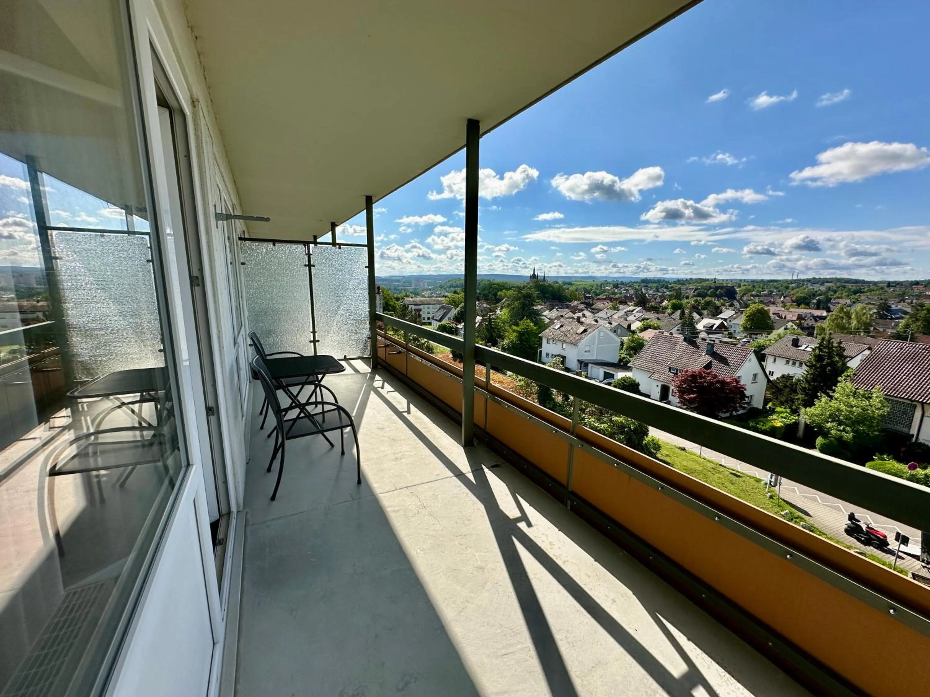 Balcony/Terrace in Gästehaus Fernblick