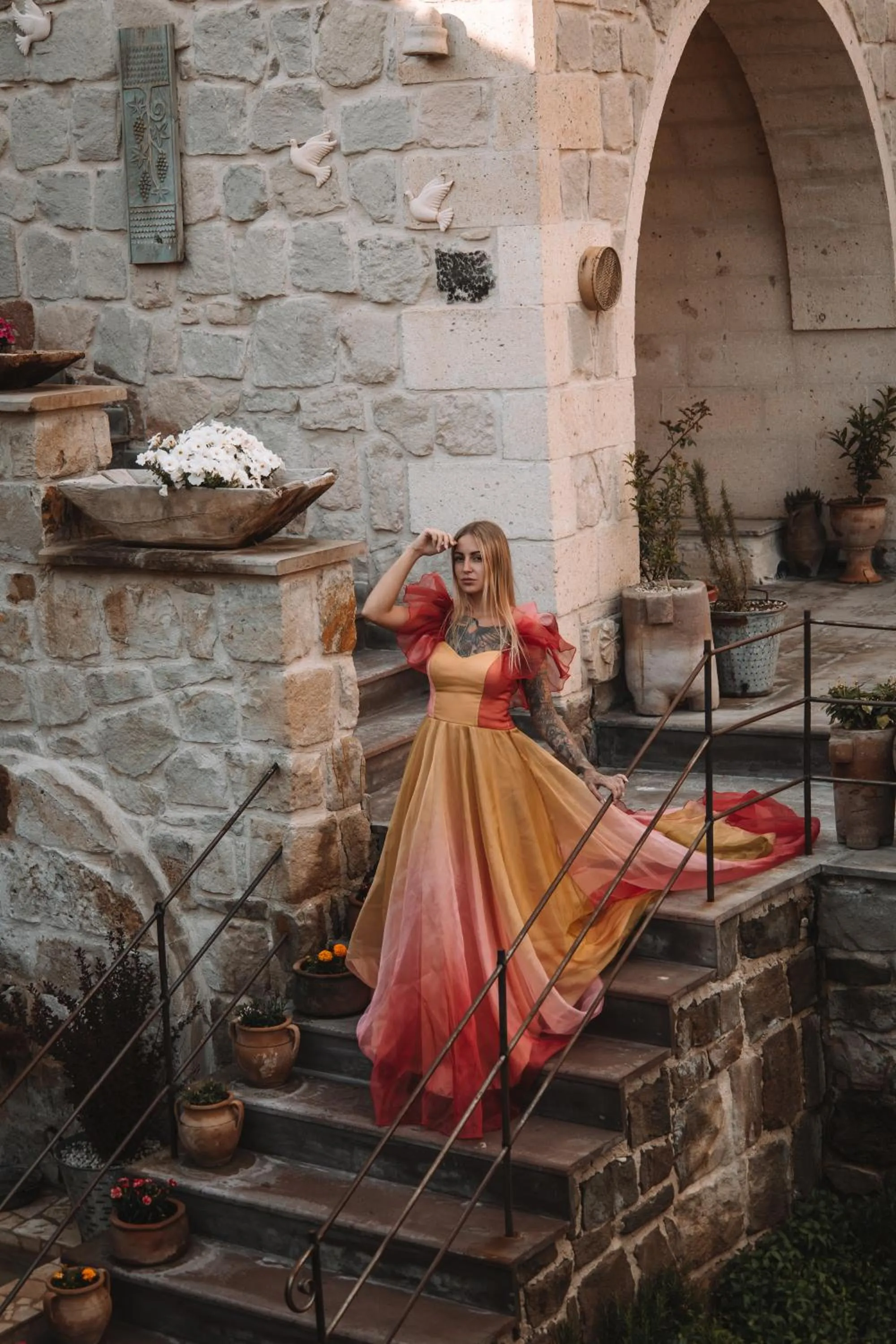 Garden in Doda Artisanal Cave Hotel 14 Plus