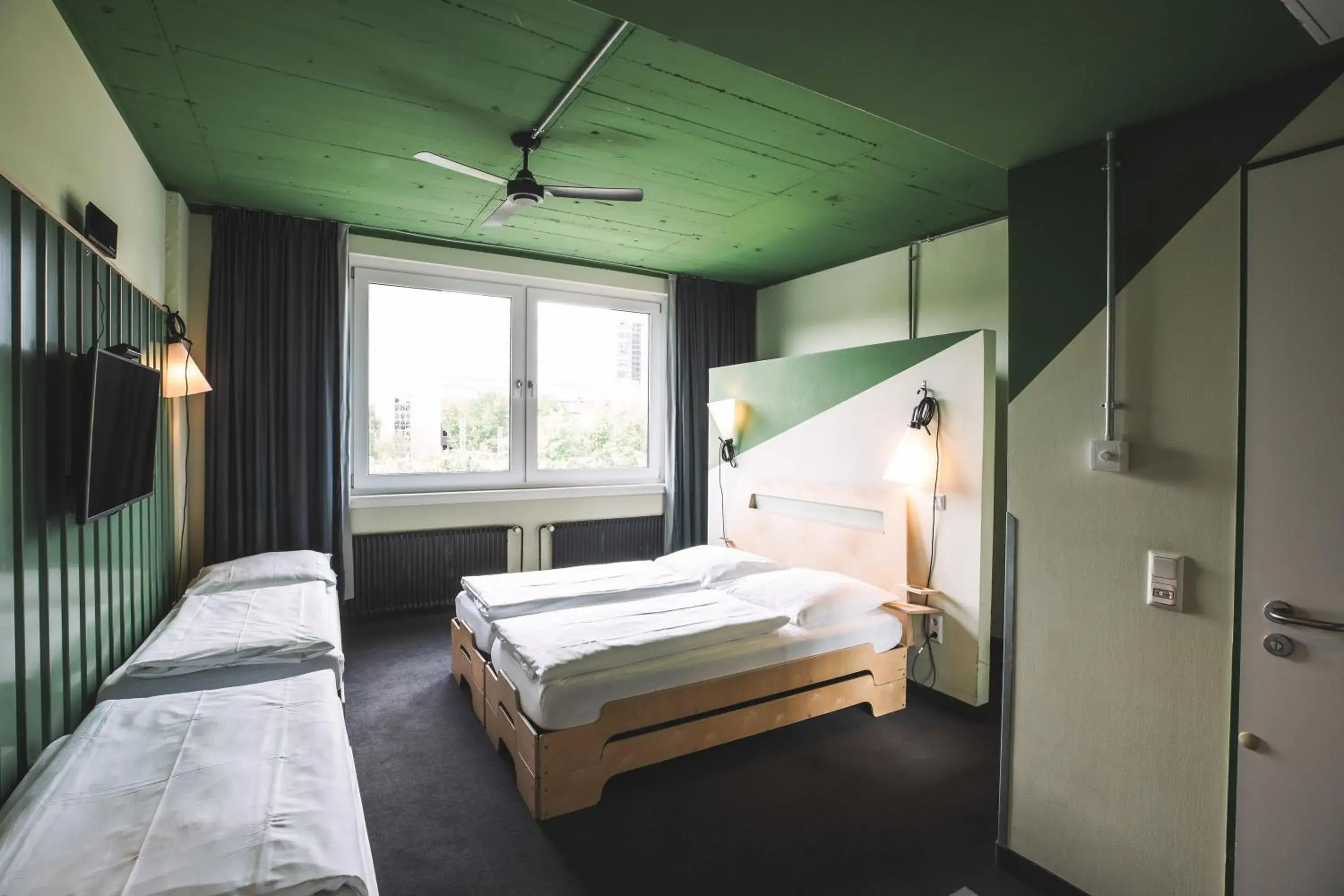 Quadruple Room in Superbude Hamburg St Georg Quadruple Room in Superbude Hamburg St Georg