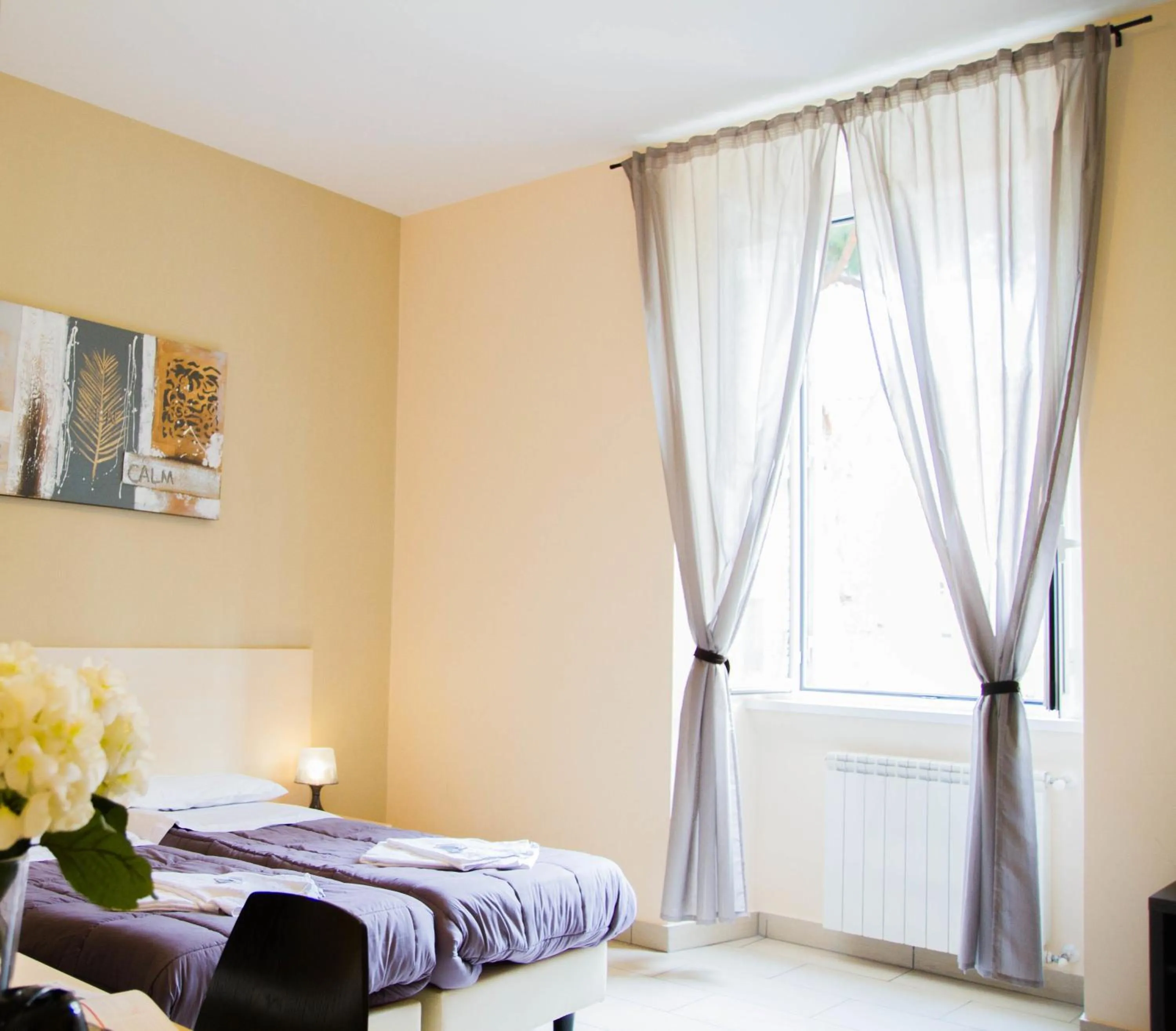 Bedroom, Bed in Mosaic Central Guest House