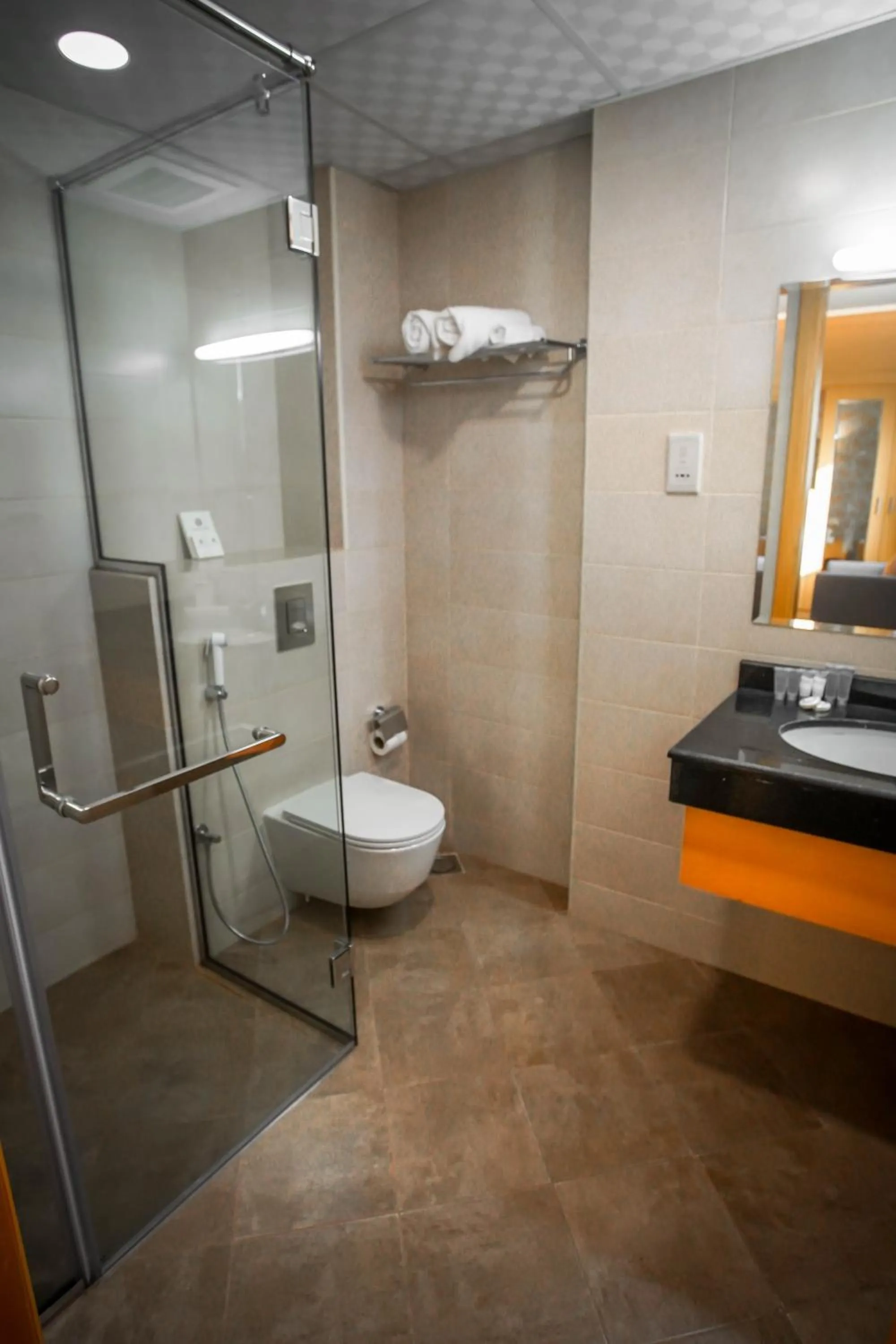 Toilet in Sama Muscat Hotel