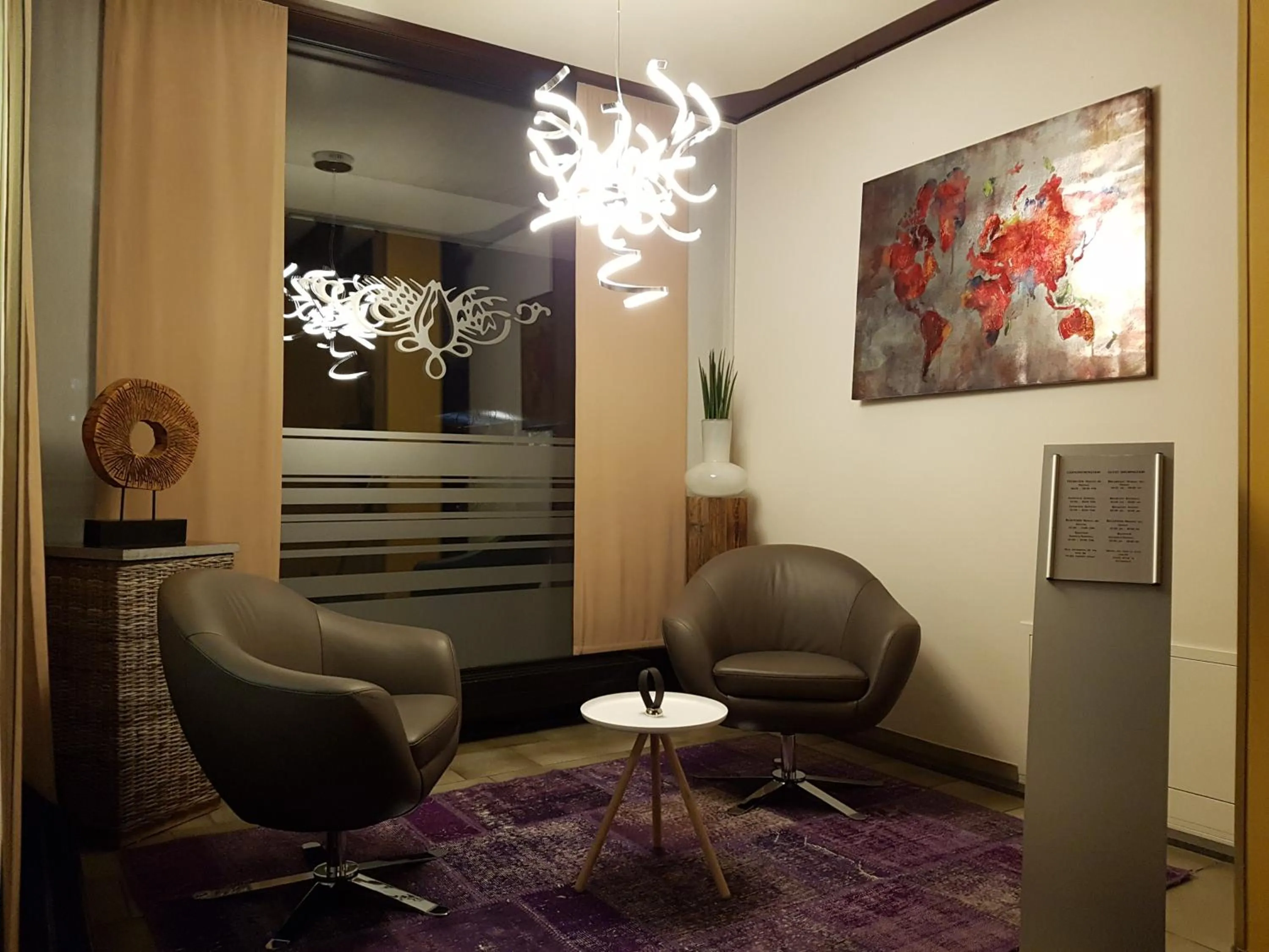 Lobby or reception in Hotel Drei Morgen