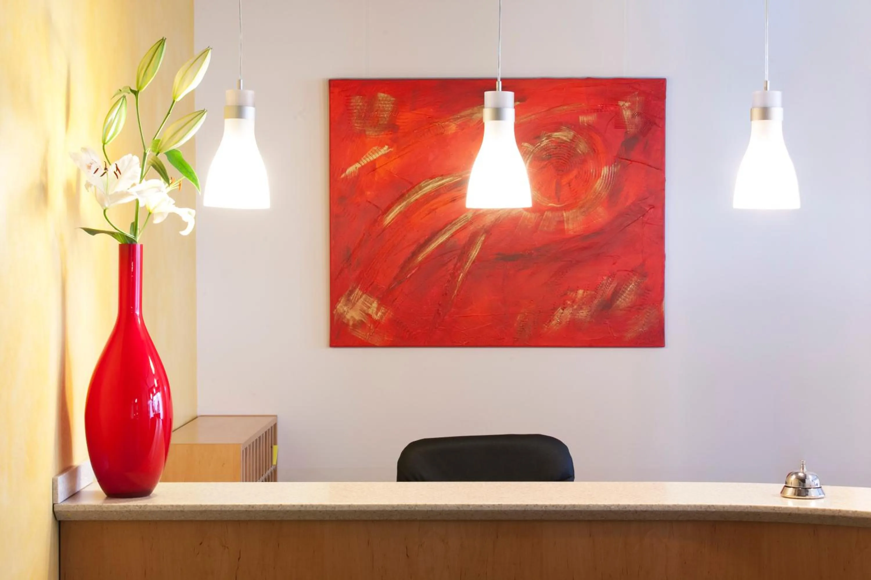 Lobby or reception in Hotel Drei Morgen