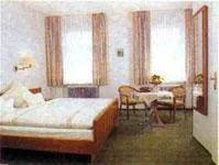 Bed in Gasthof Anker