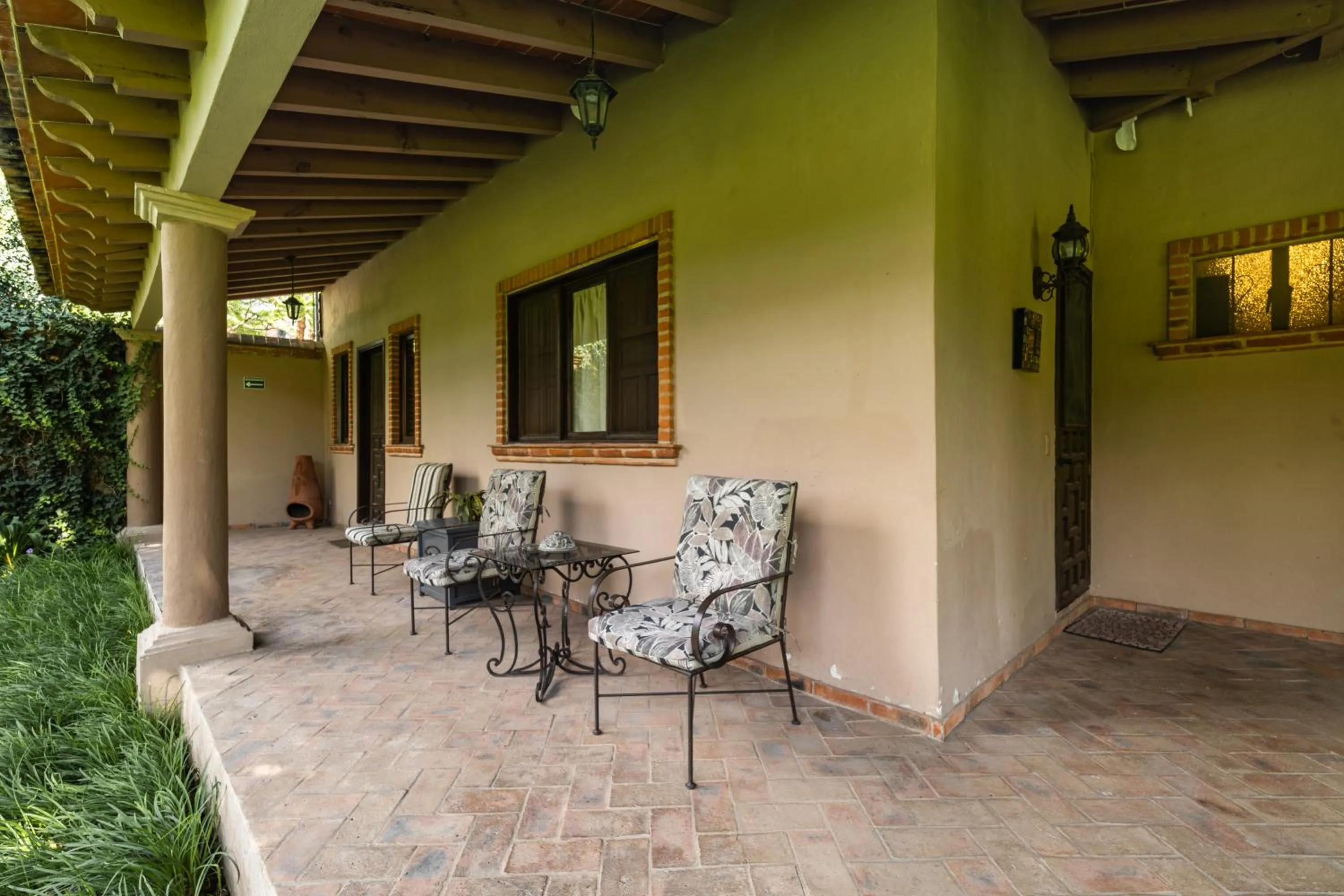 Patio in Casa Las Palmas, San Miguel de Allende