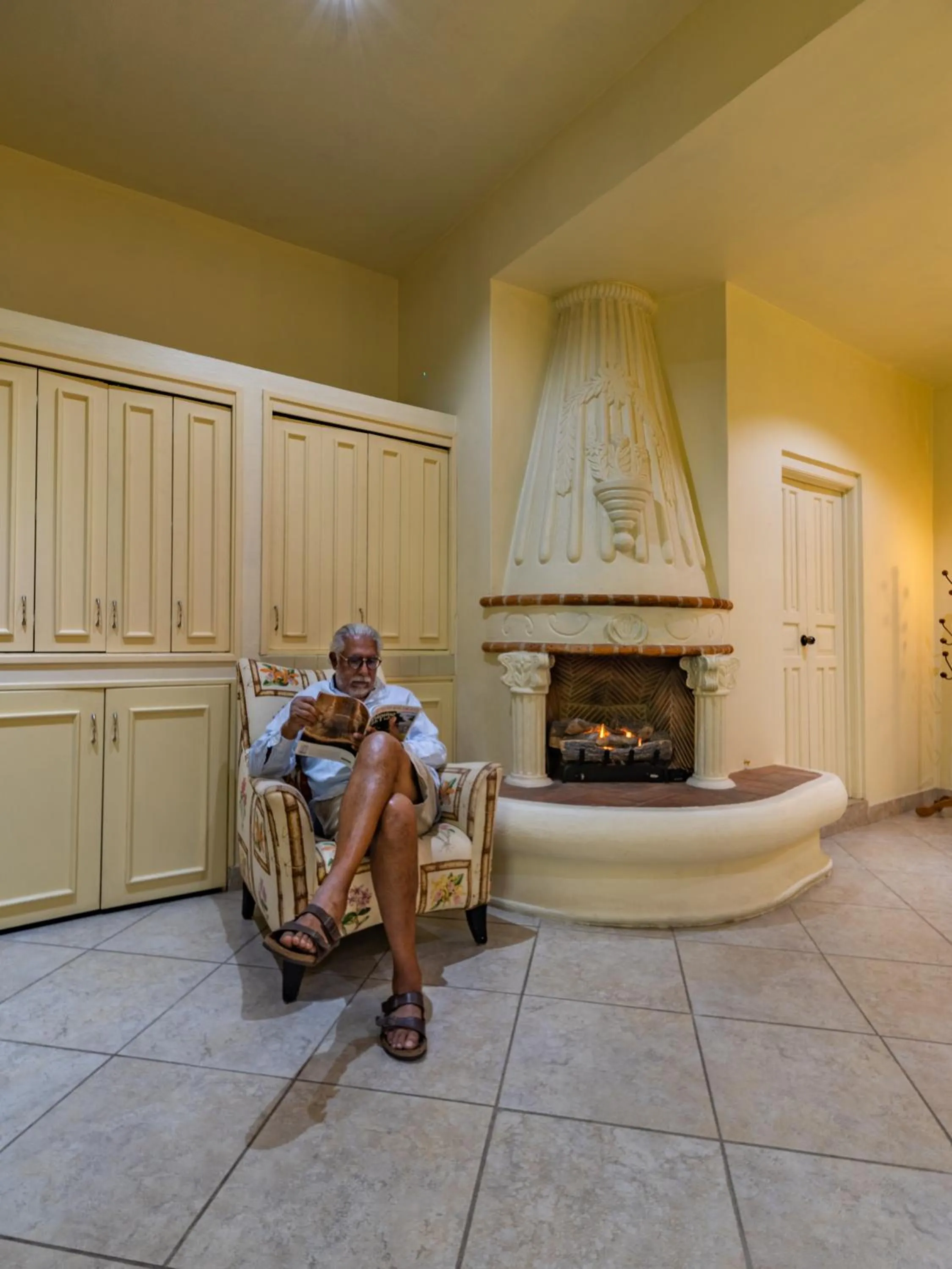 flat iron in Casa Las Palmas, San Miguel de Allende