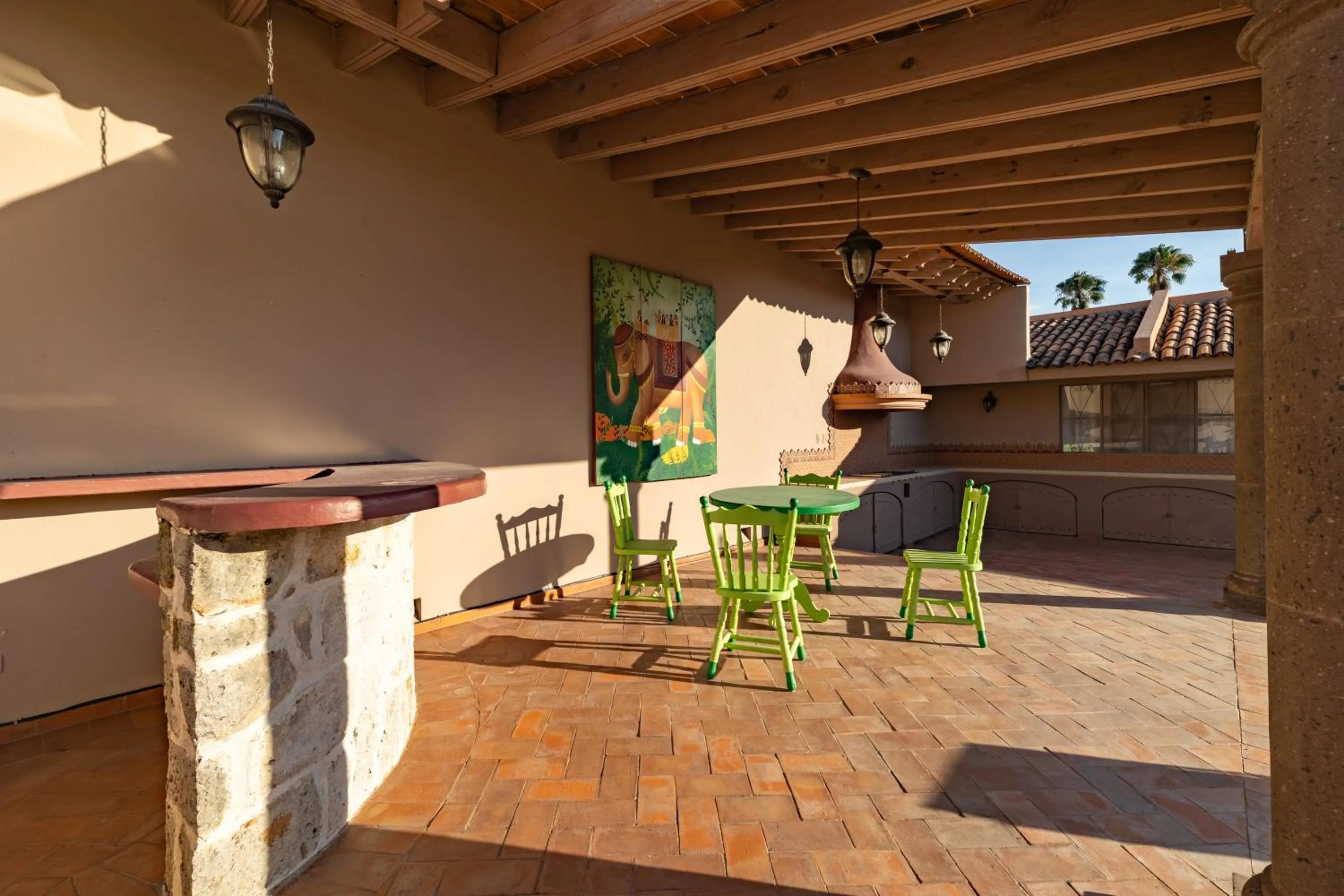 Balcony/Terrace in Casa Las Palmas, San Miguel de Allende