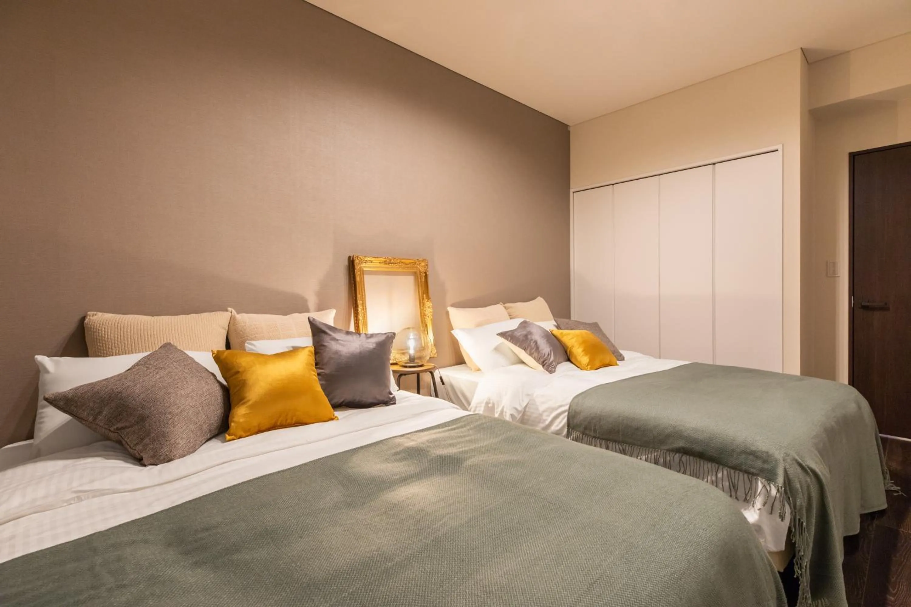 Photo of the whole room, Bed in Rizo Zaizen Hotel