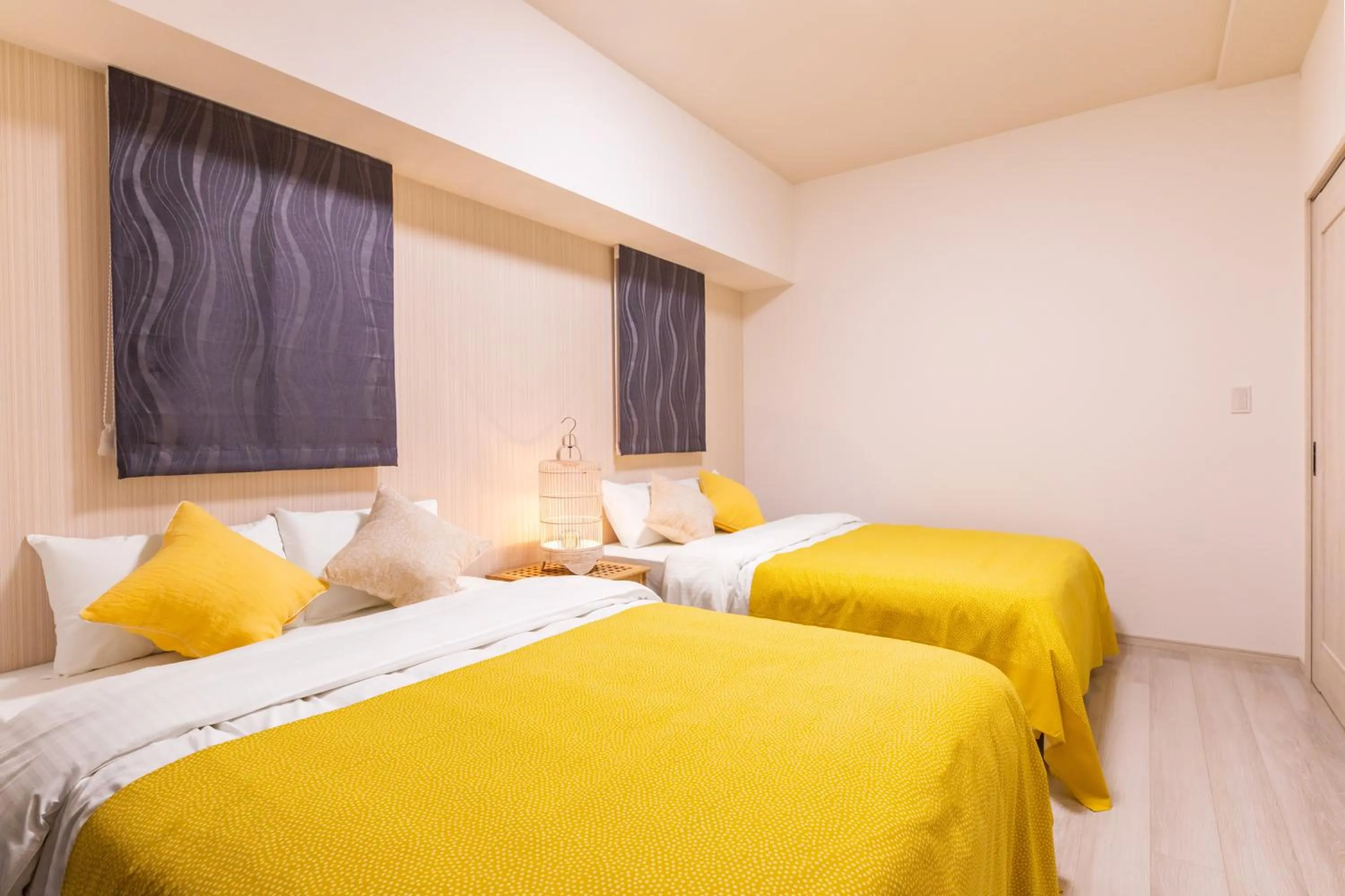 Bed in Rizo Zaizen Hotel