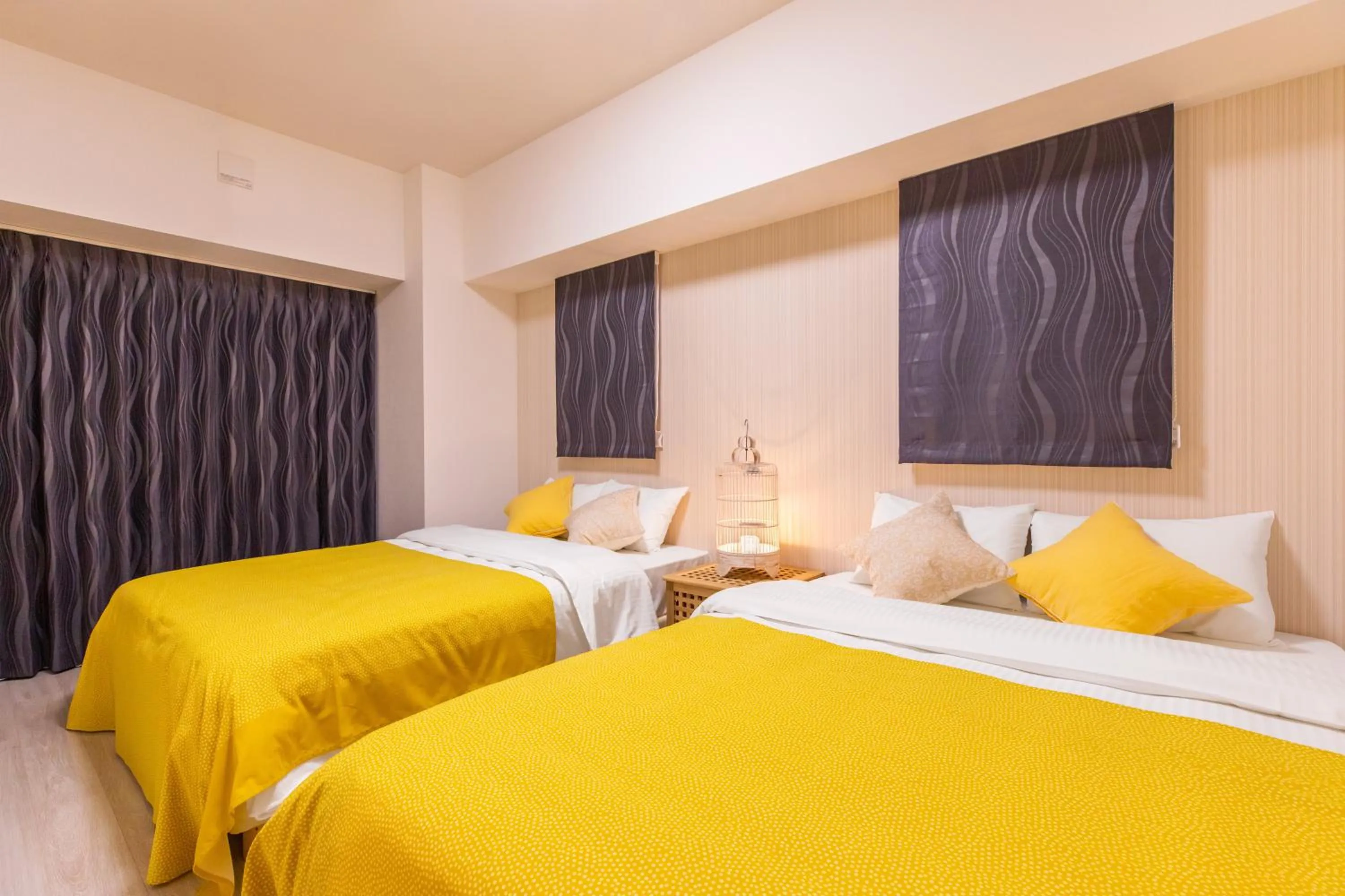 Bed in Rizo Zaizen Hotel