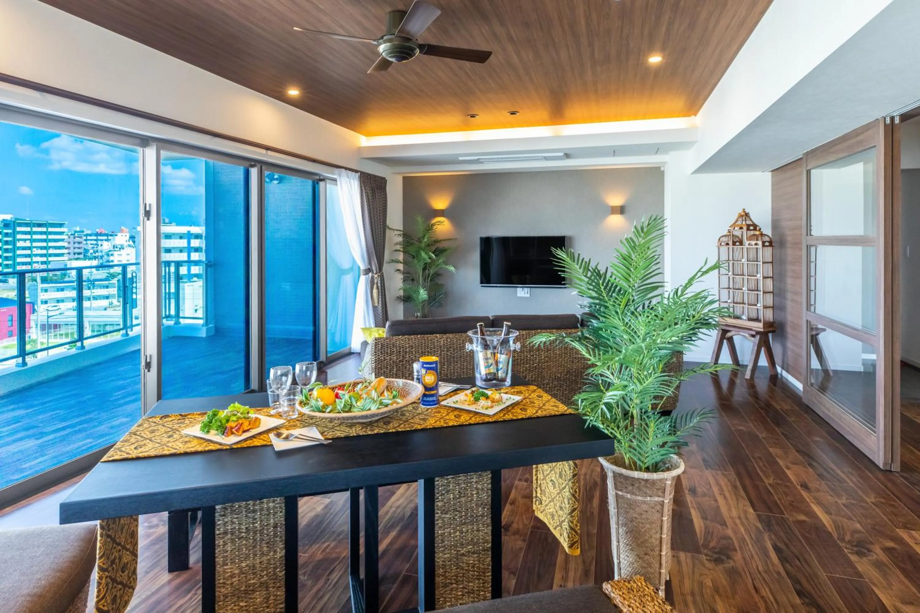 Living room in Rizo Zaizen Hotel