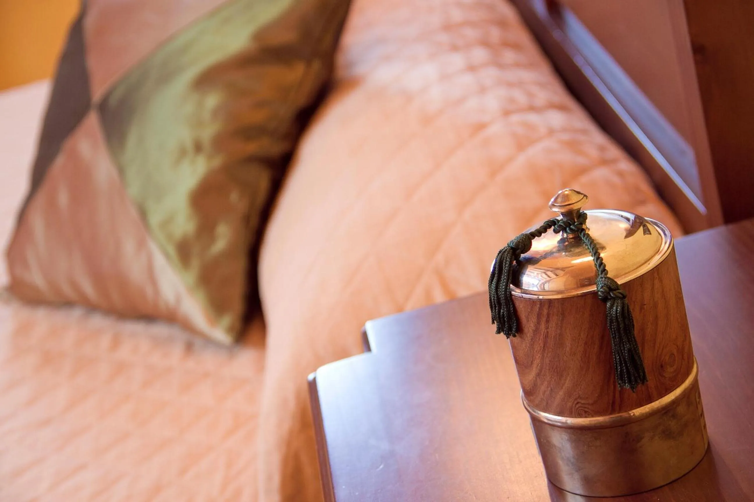 Decorative detail, Bed in Haras Aritza