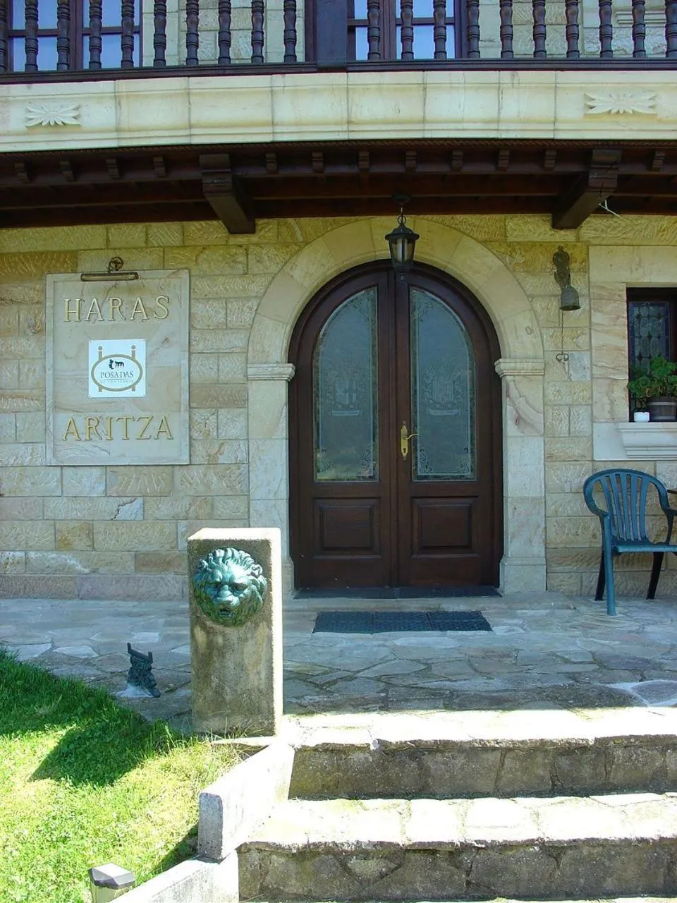 Facade/entrance in Haras Aritza
