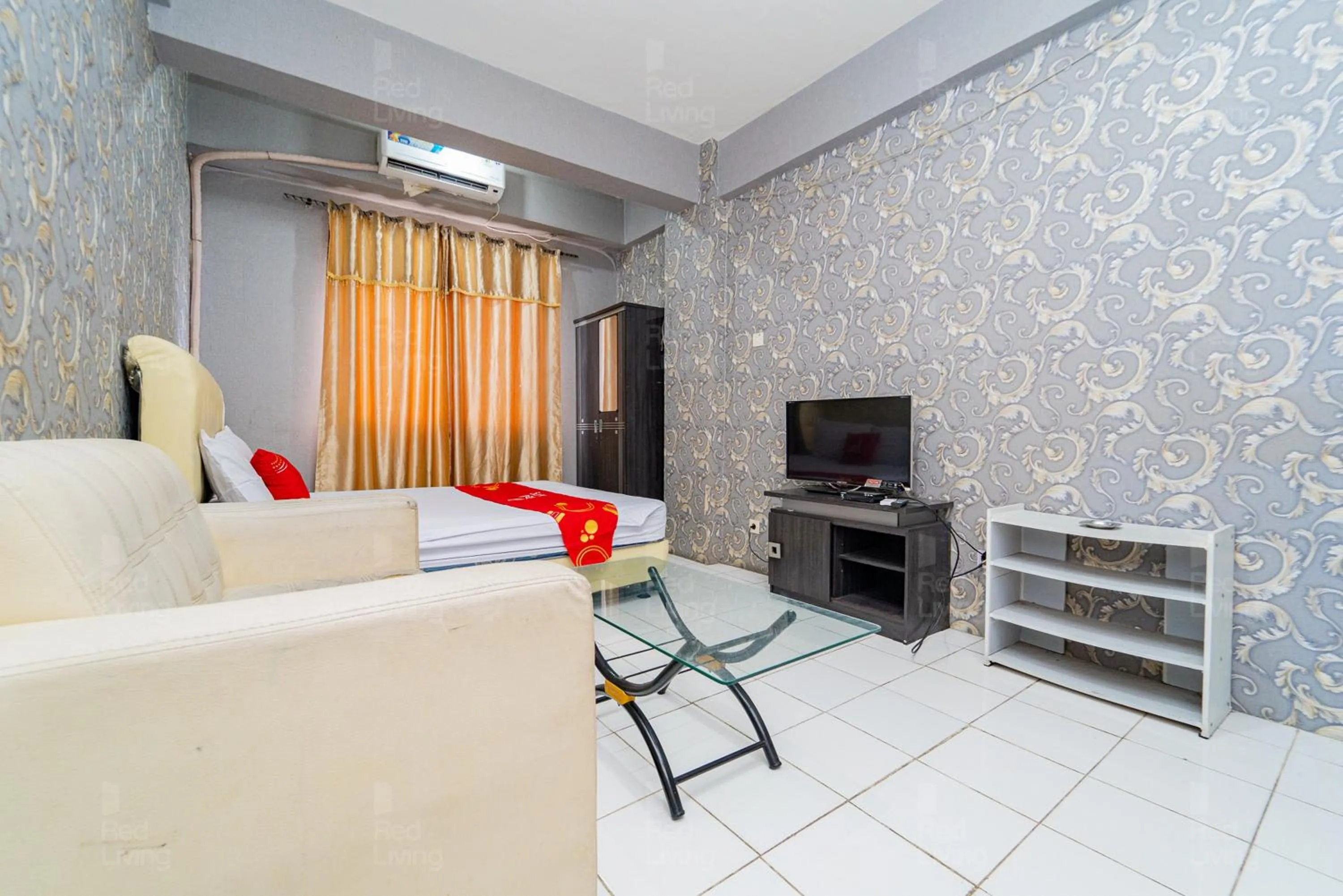 Bedroom in Apartemen City Park - Rendy Room Tower H18