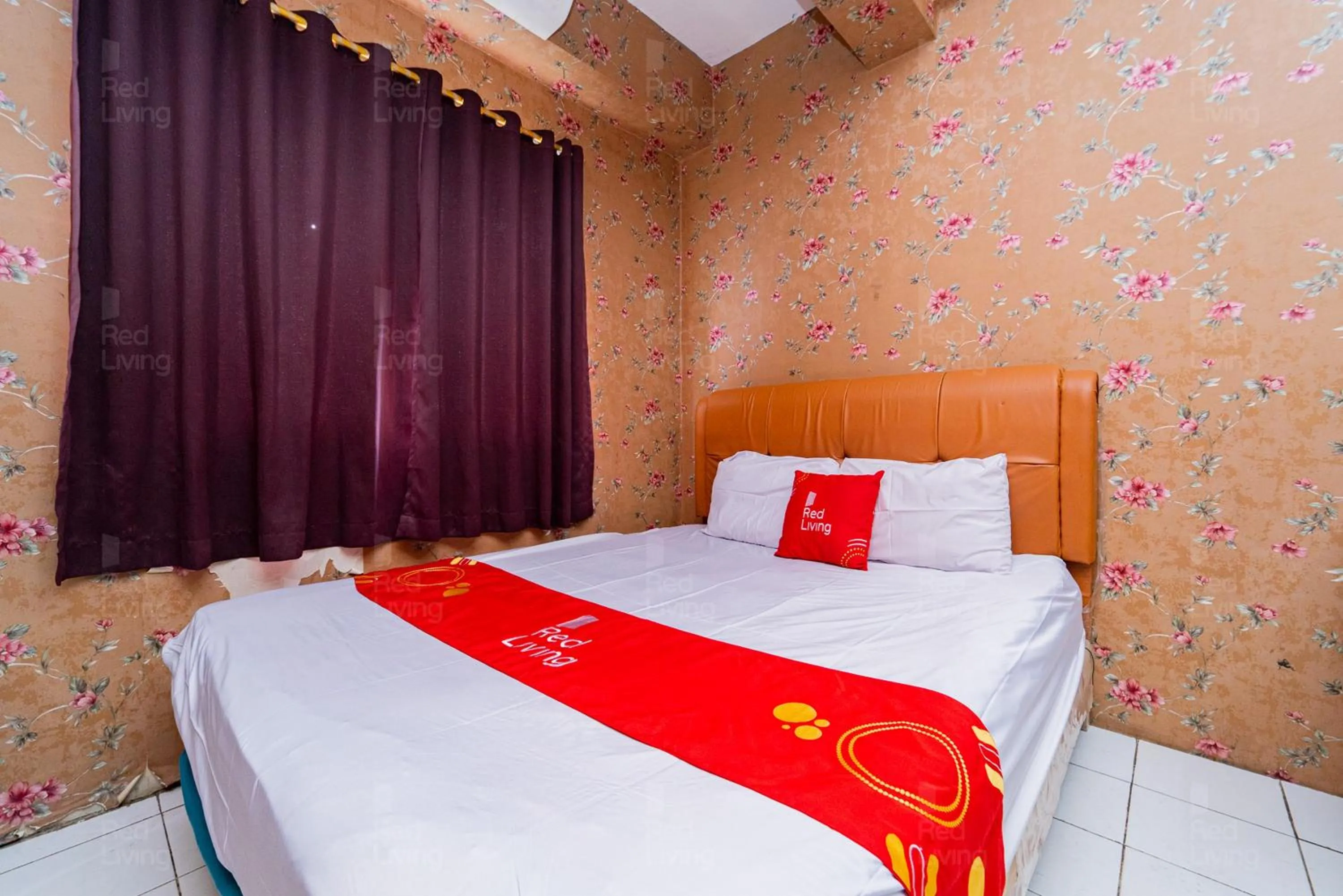 Bedroom, Bed in Apartemen City Park - Rendy Room Tower H18