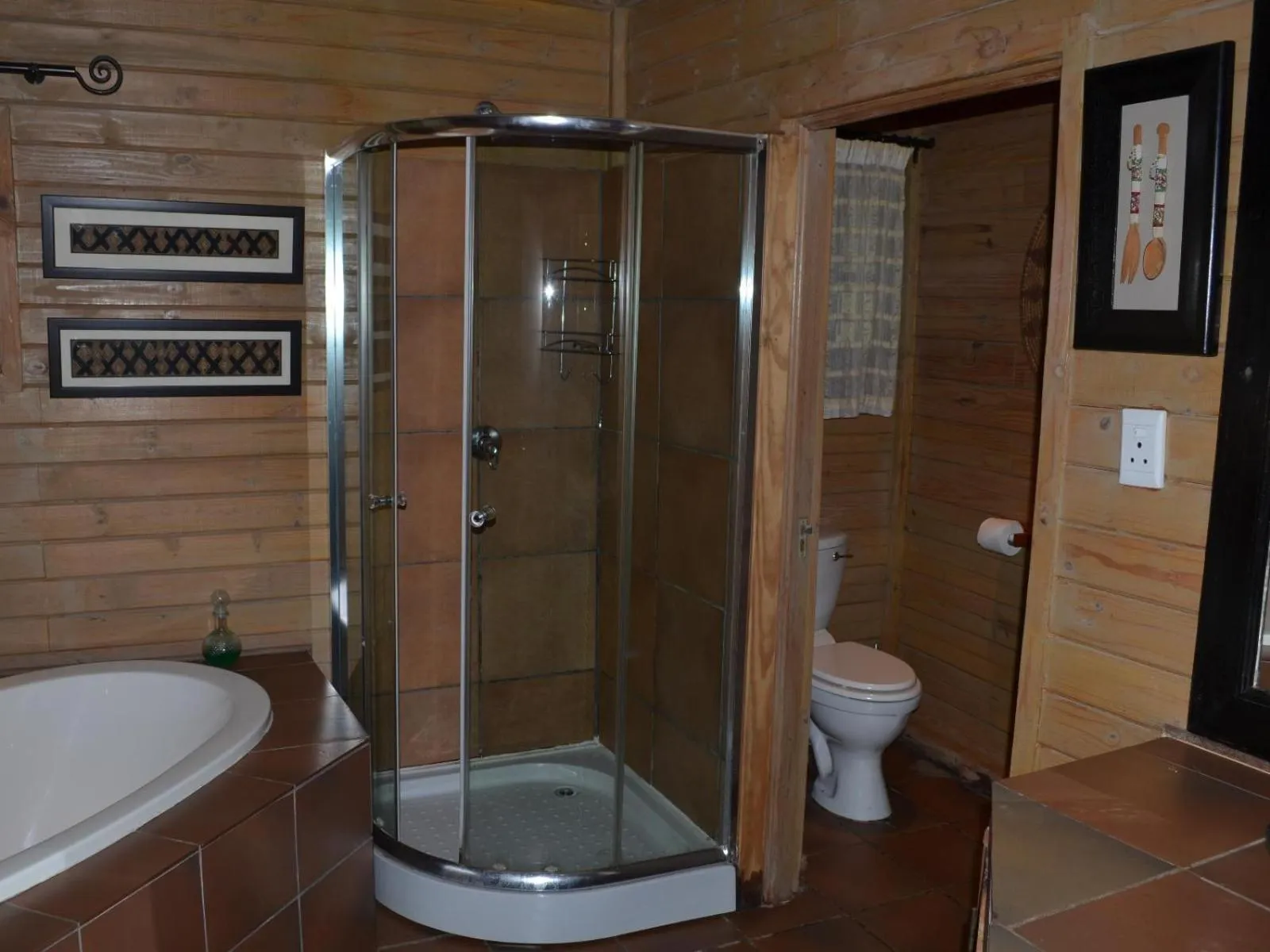 Shower in Bohm's Zeederberg Country House