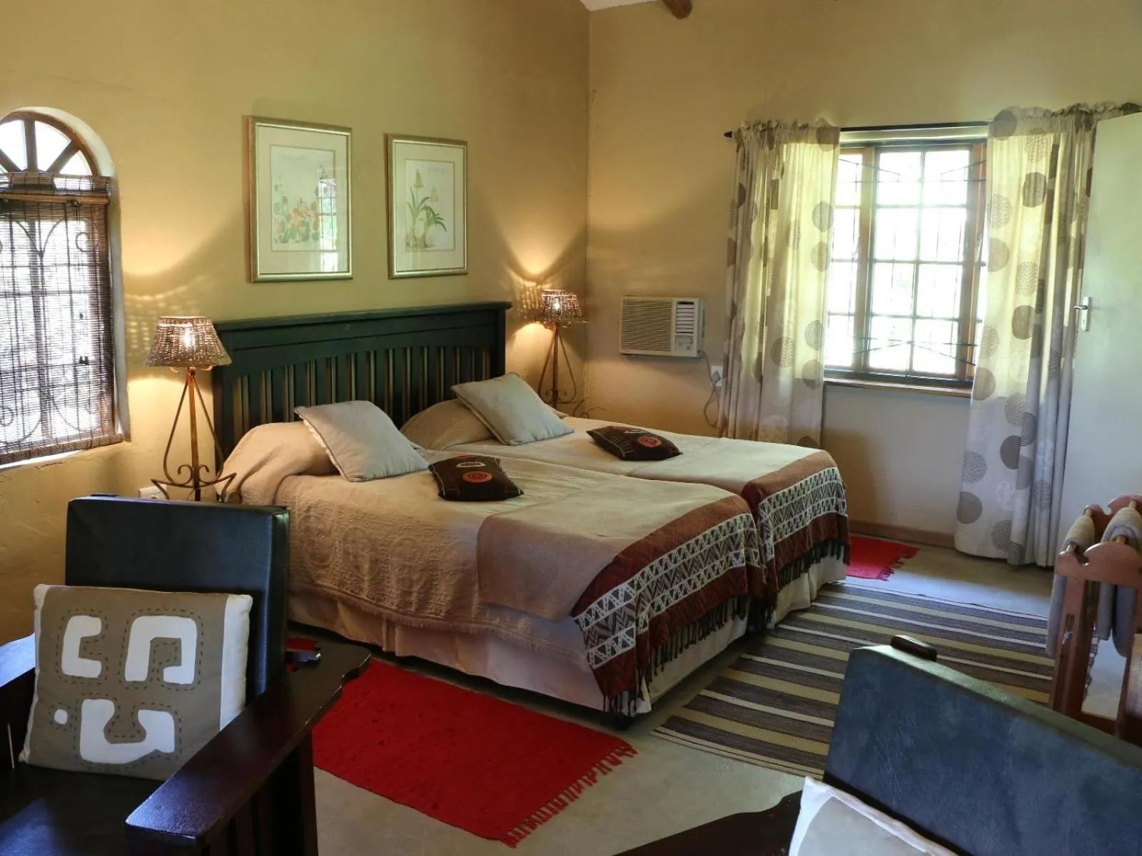Bed in Bohm's Zeederberg Country House