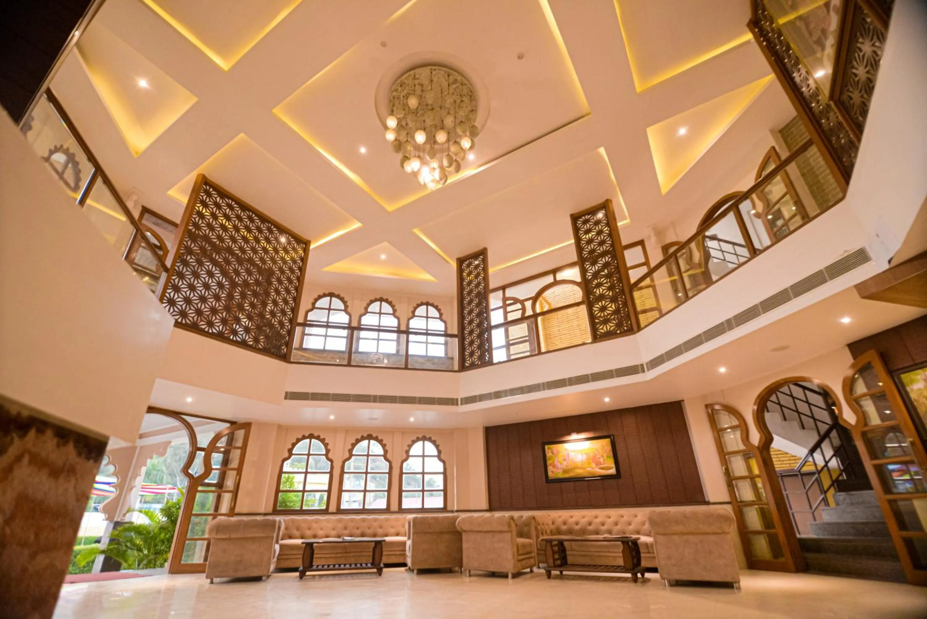 Lobby or reception in Gold Nest Rubystone Heritage