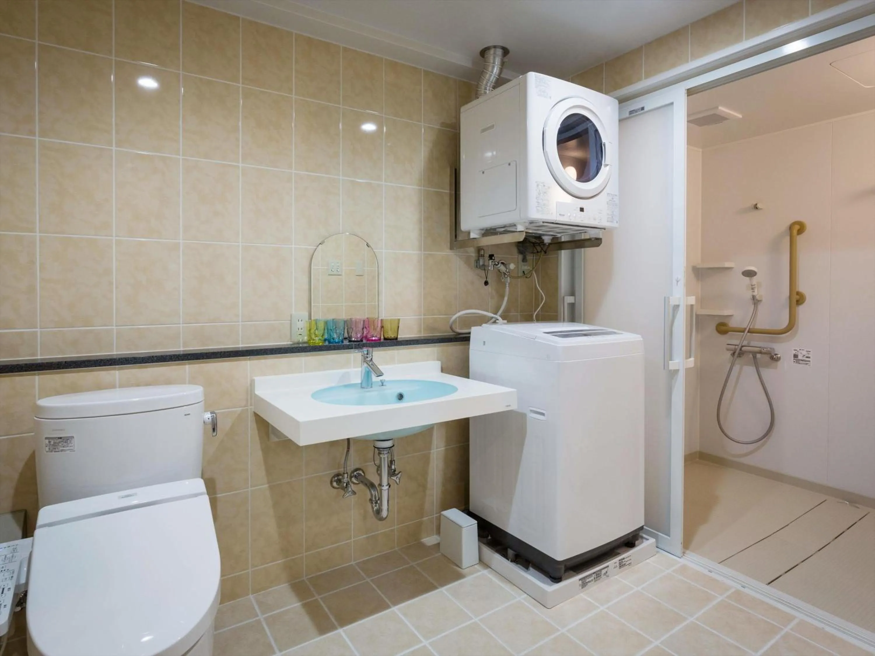 Shower in Ryujin Hotel Ukishima