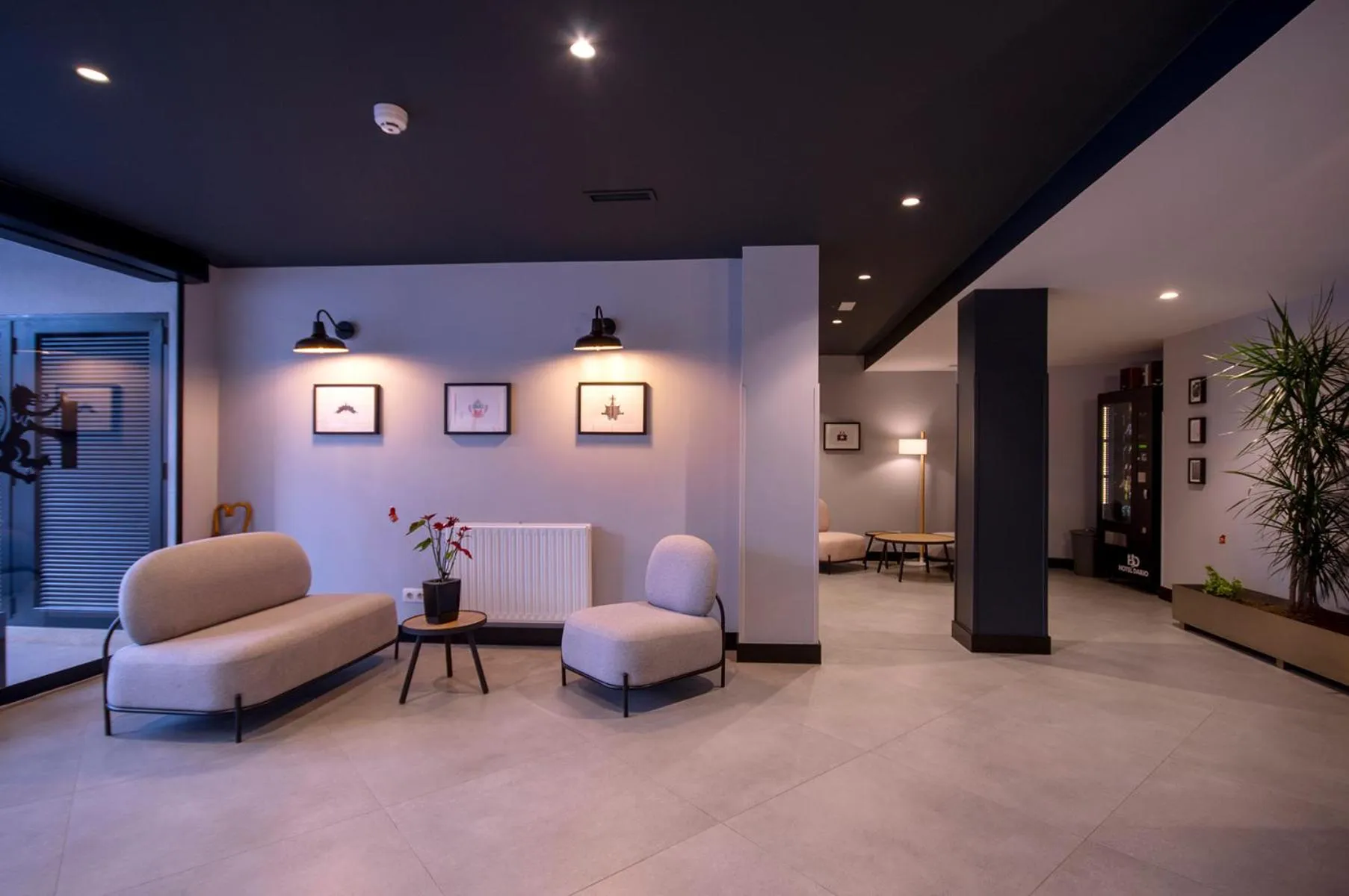 Living room in U-Hotel Darío Lugo