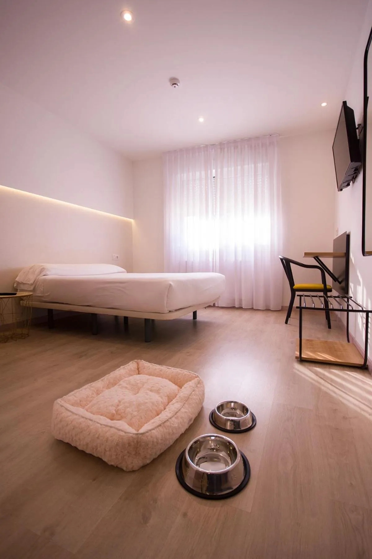 Bed in U-Hotel Darío Lugo