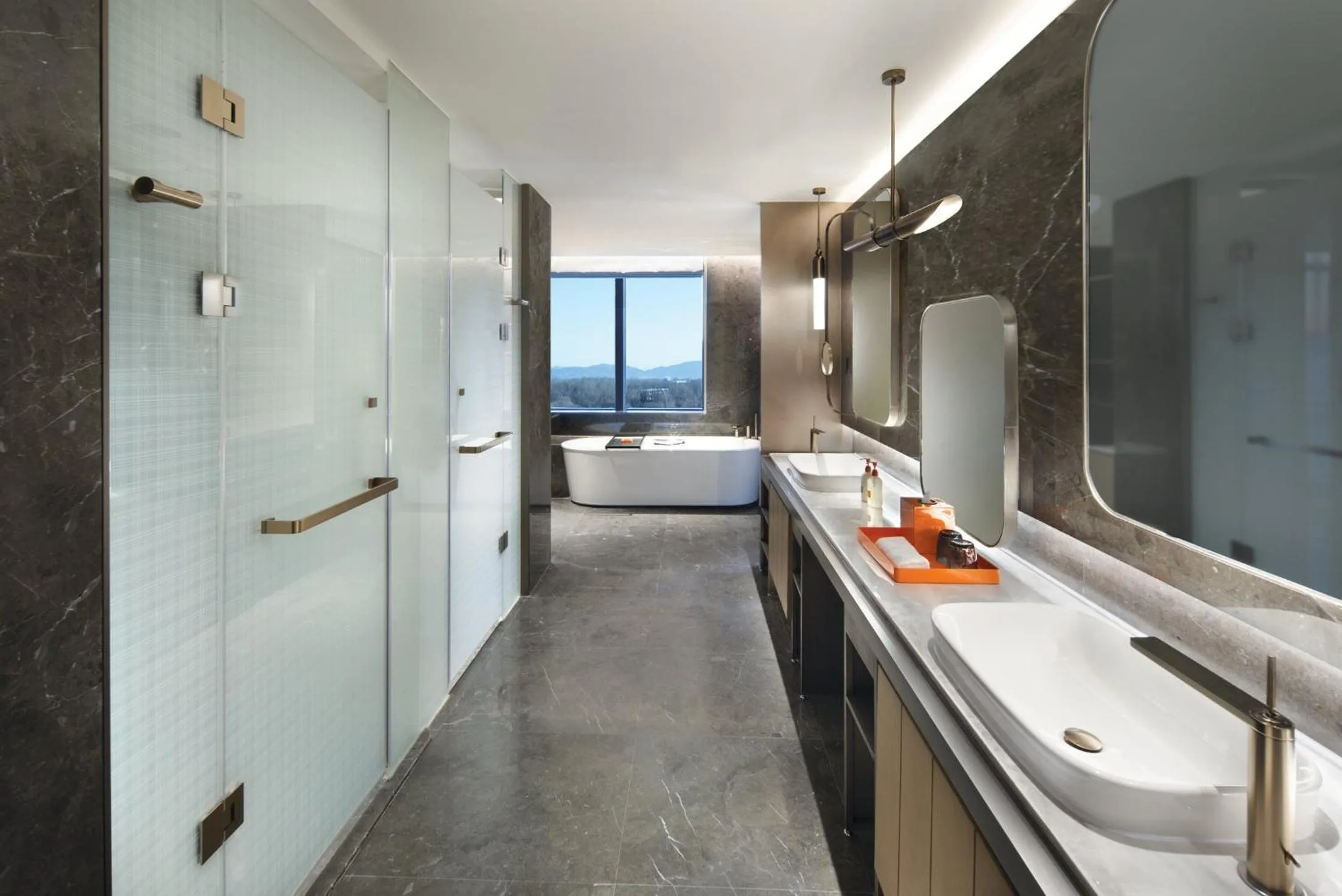 Bathroom in Crowne Plaza Beijing Badaling by IHG