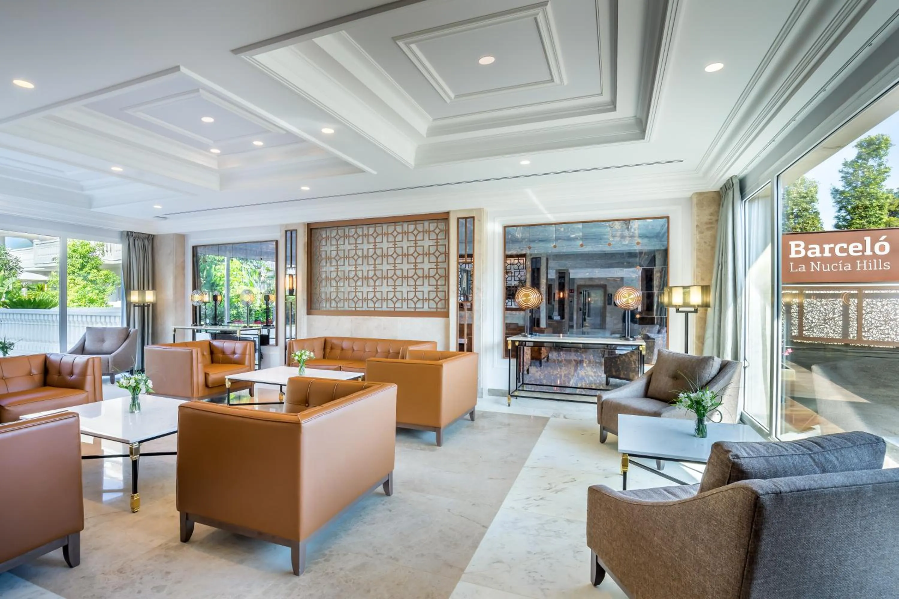 Lobby or reception in Barceló la Nucía Hills