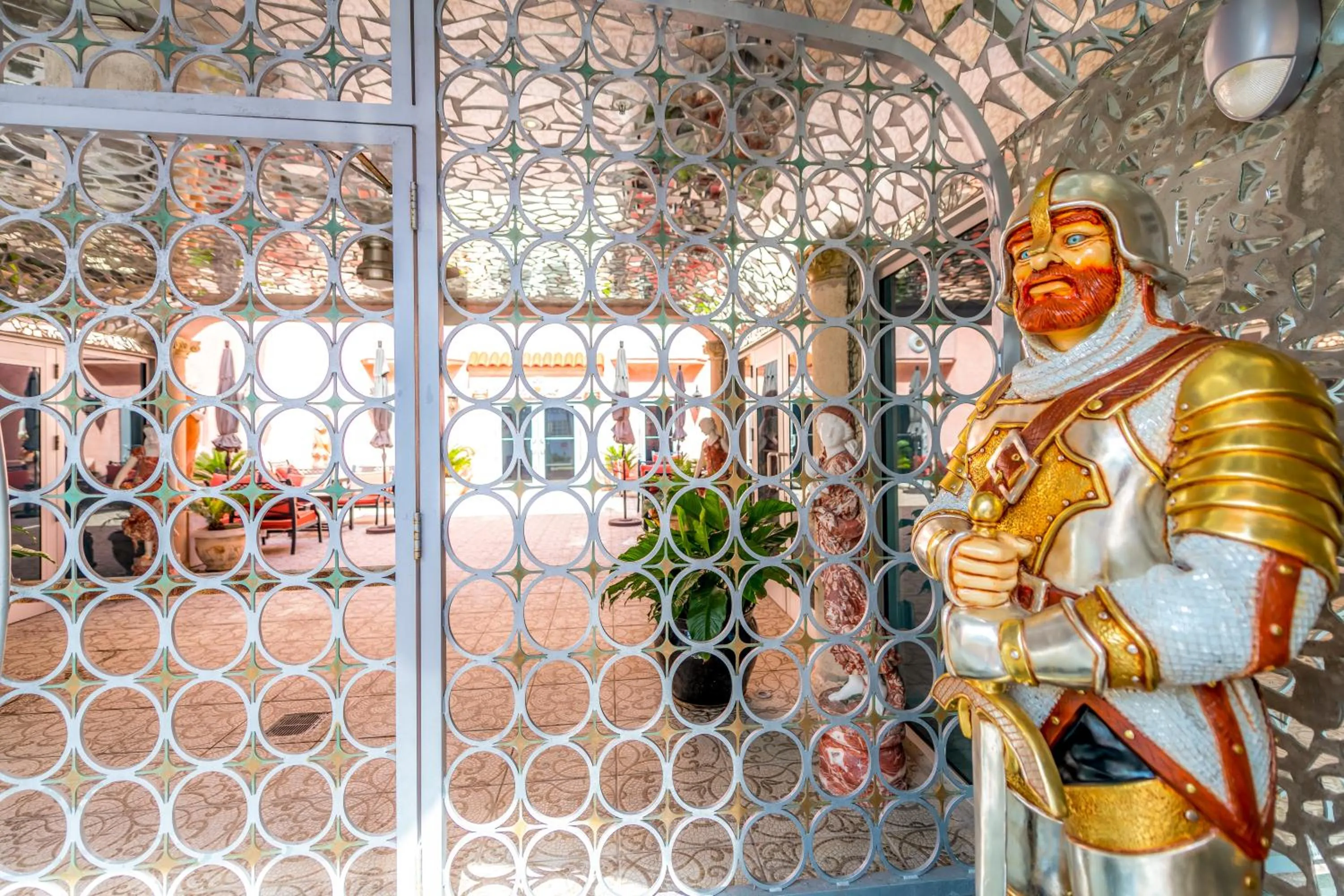 Facade/entrance in Secret Garden Miami Beach