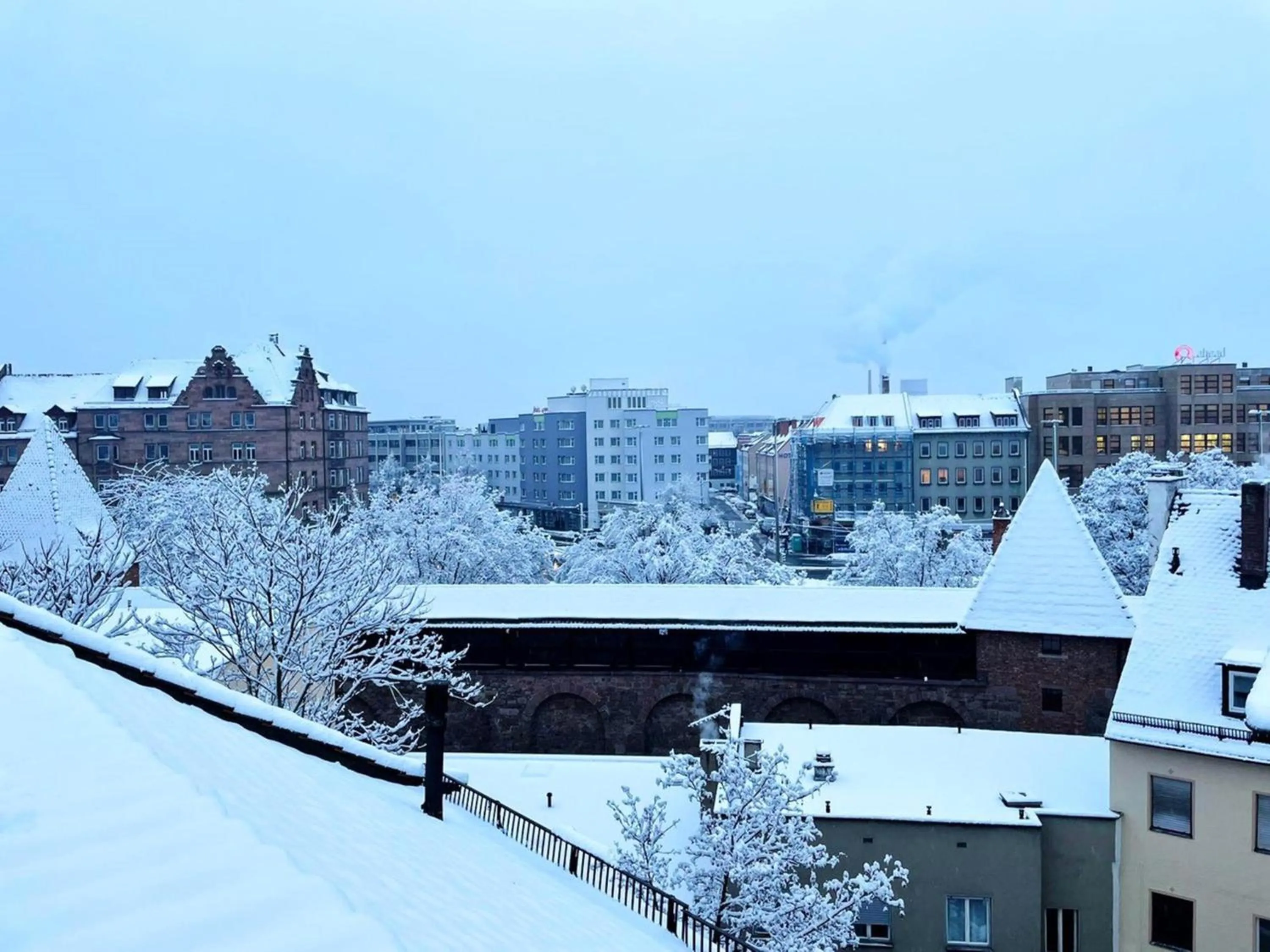 Winter in Nurban Apartments Oldtown